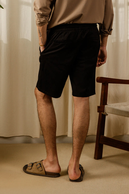 Satin Twill Shorts