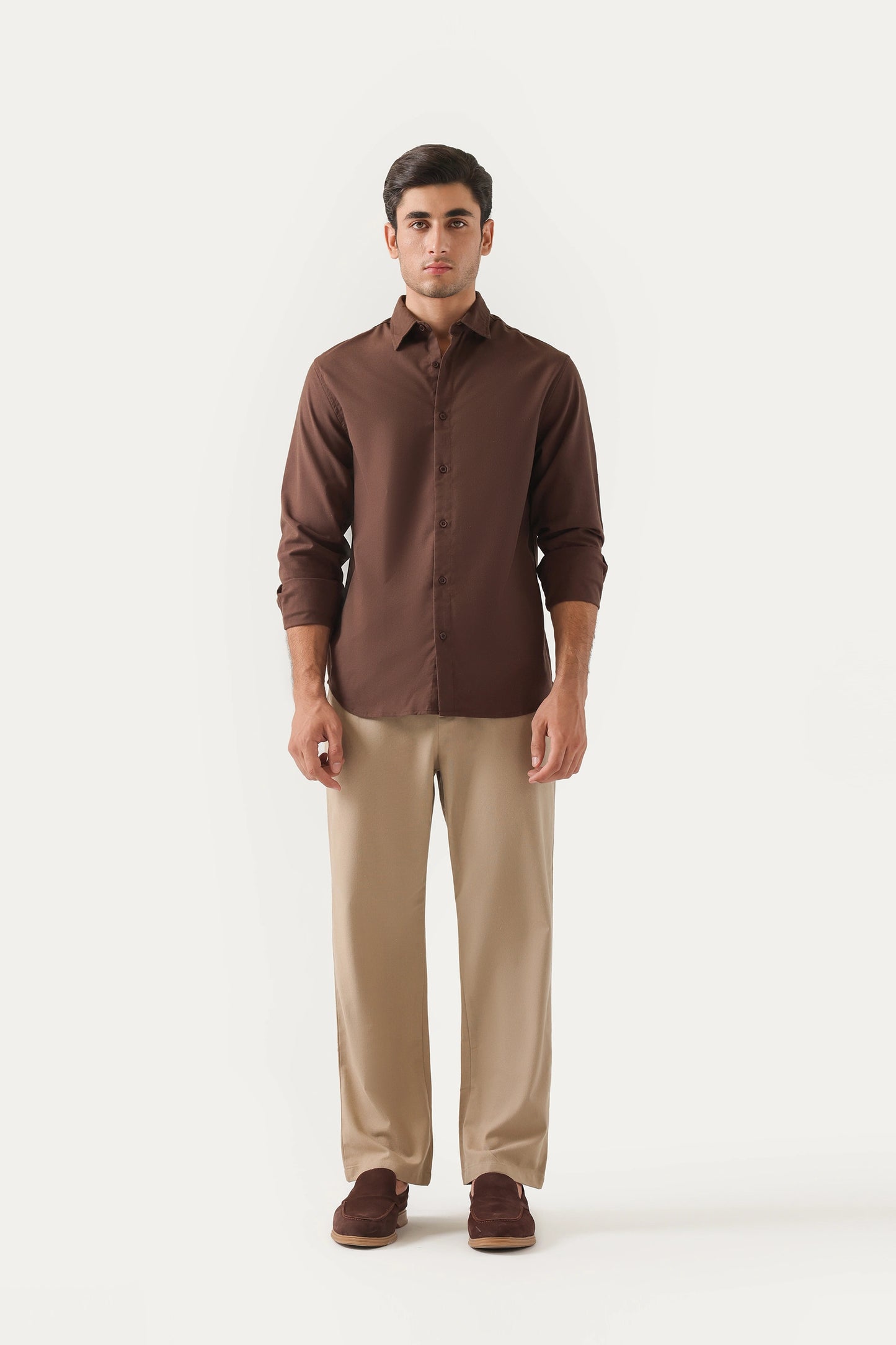 Tailored Fit Linen Shirt