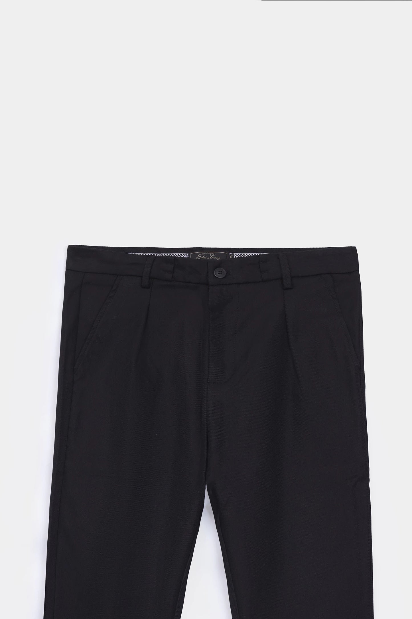Pleated Straight Fit Trousers