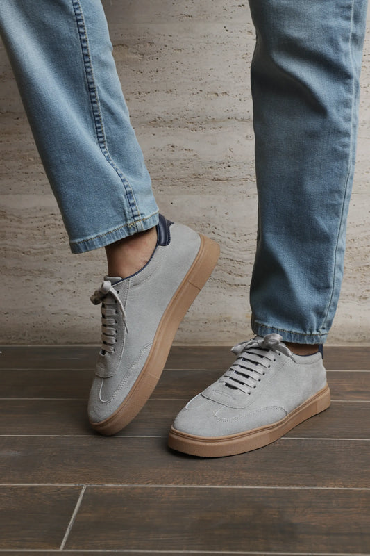 Suede Low-Top Sneakers
