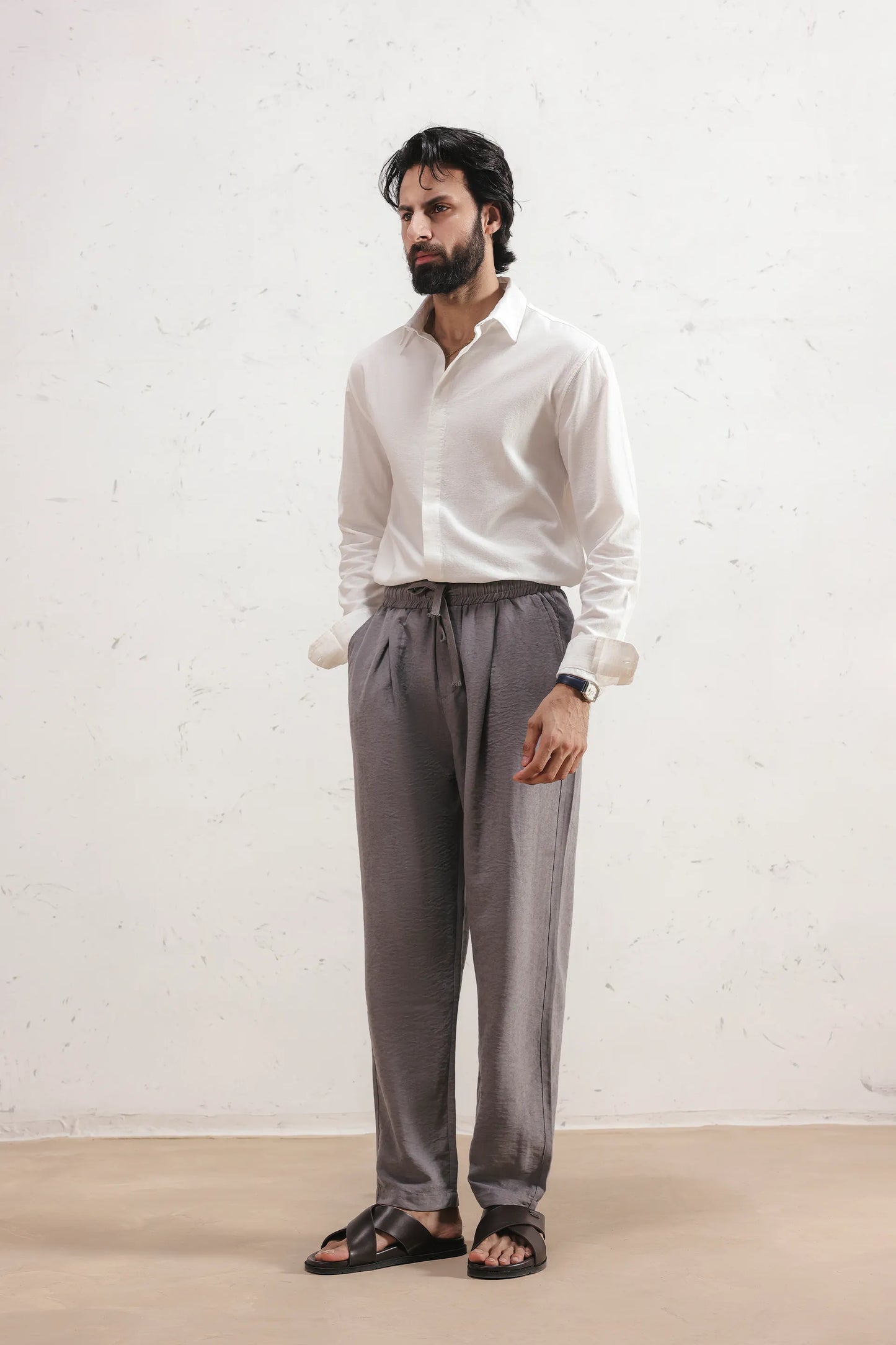 Linen Relaxed Trousers