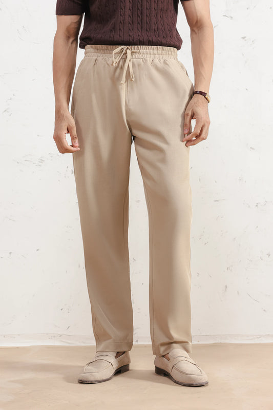 Sandstone Drawstring Trousers