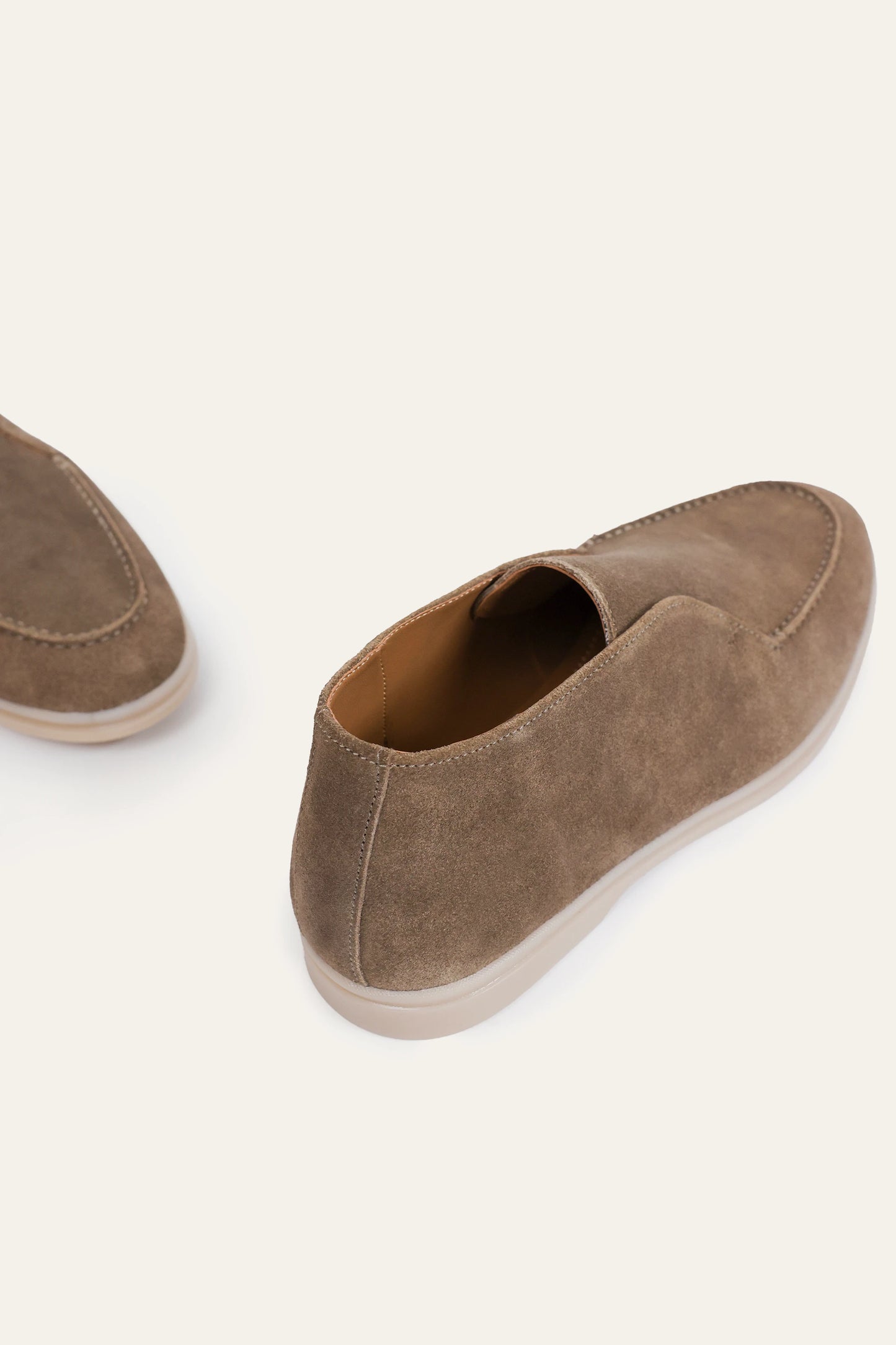 High-Top Suede Loafers