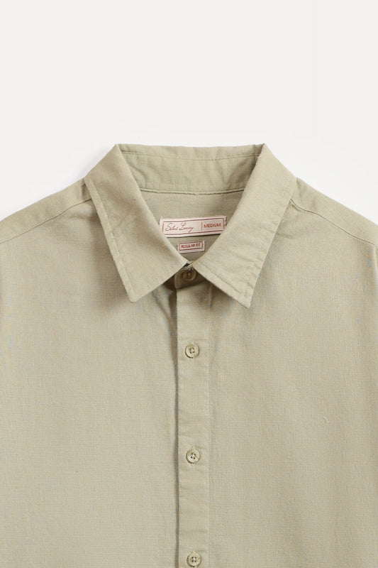 Tailored Fit Linen Shirt