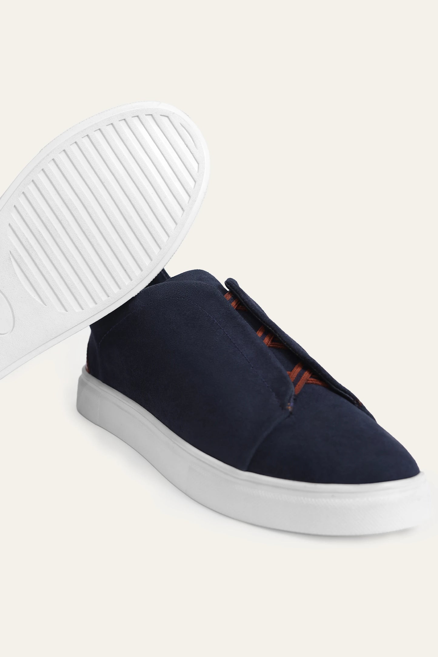 Suede Slip-On Sneakers