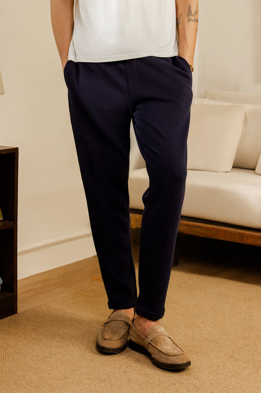 Pique Knit Trousers