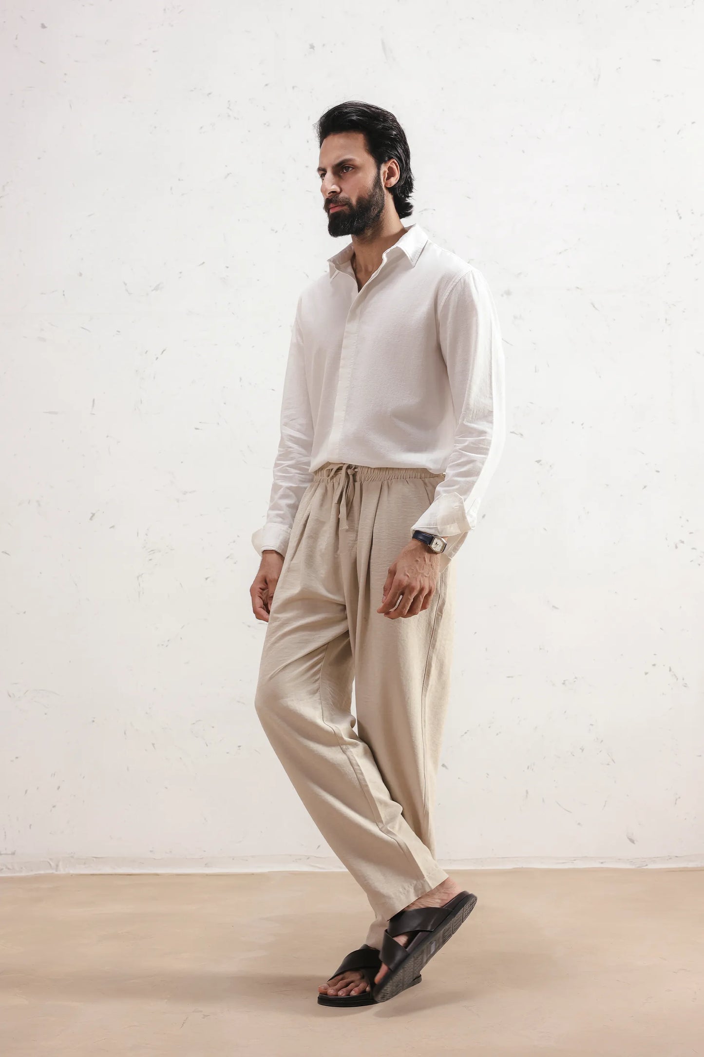Linen Relaxed Trousers