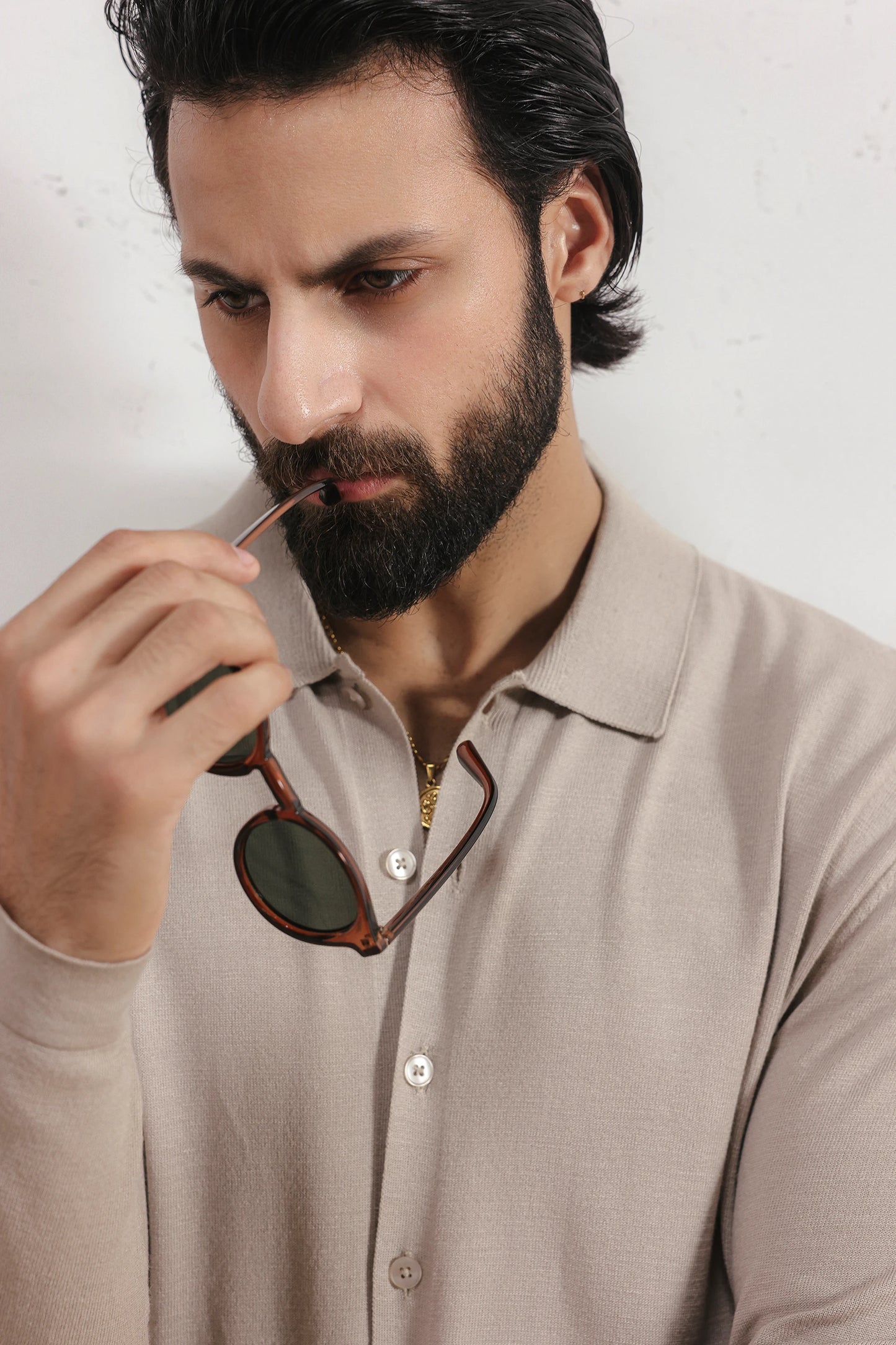 Button-Down Polo