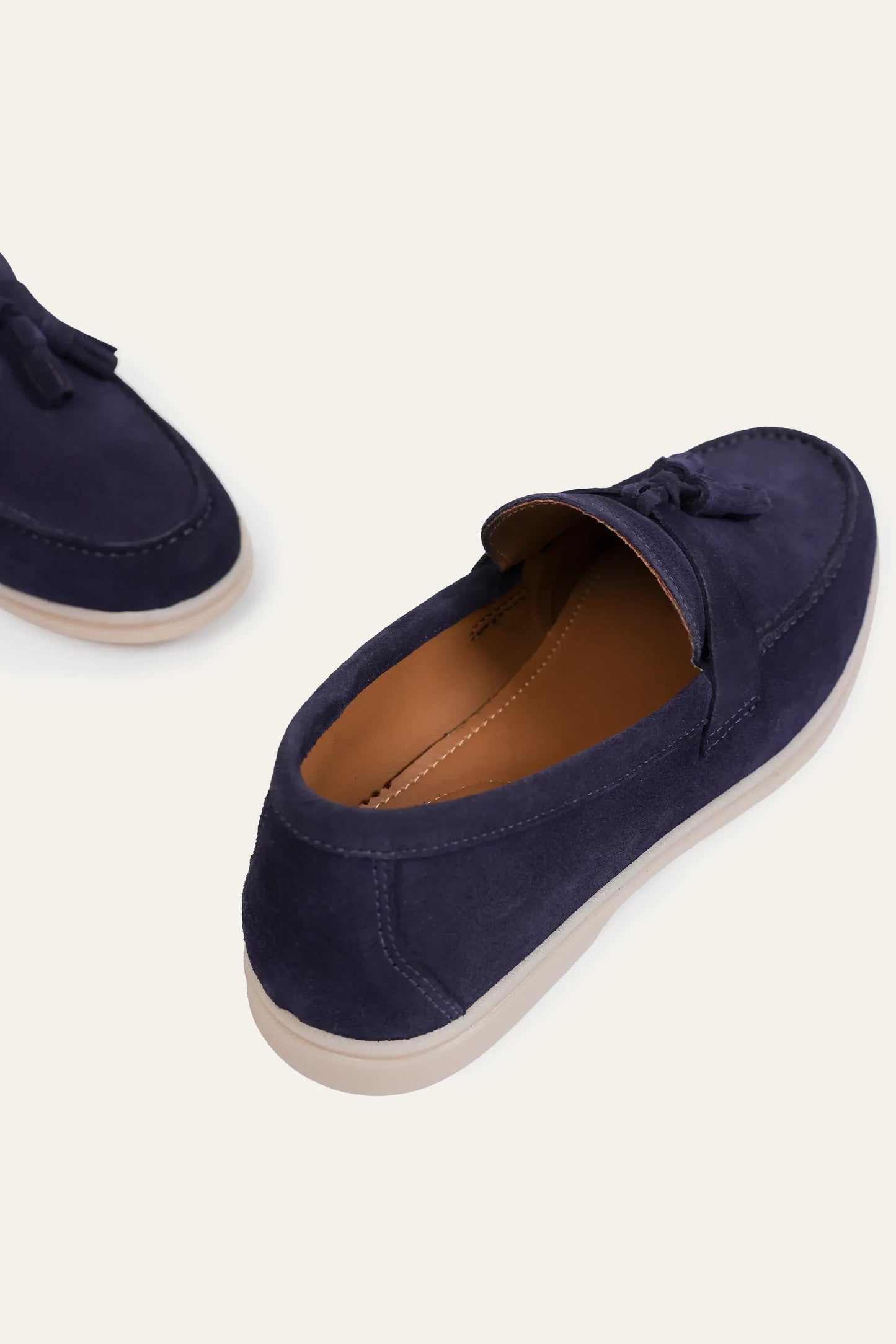 Suede Tassel Loafers