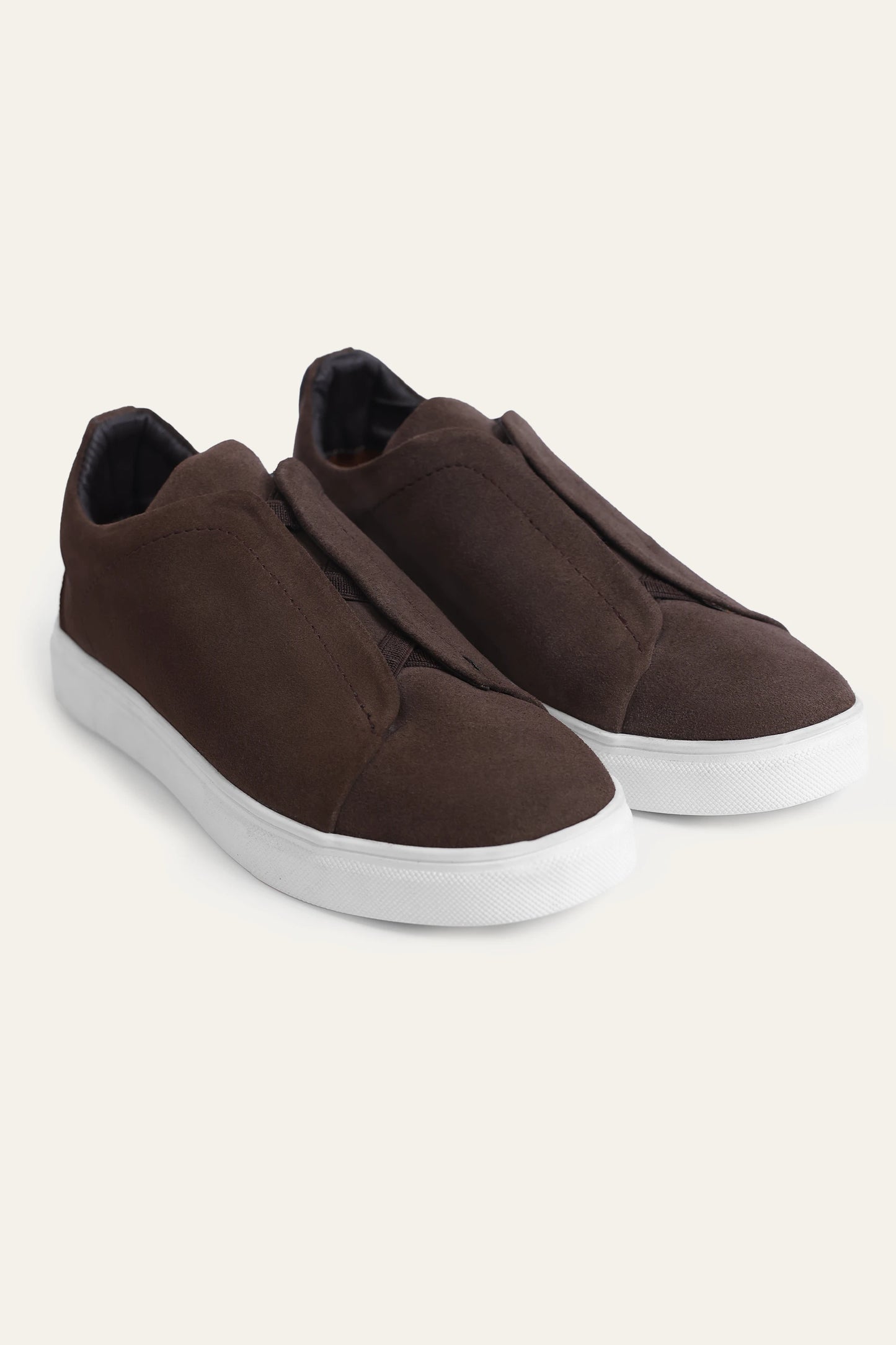 Suede Slip-On Sneakers