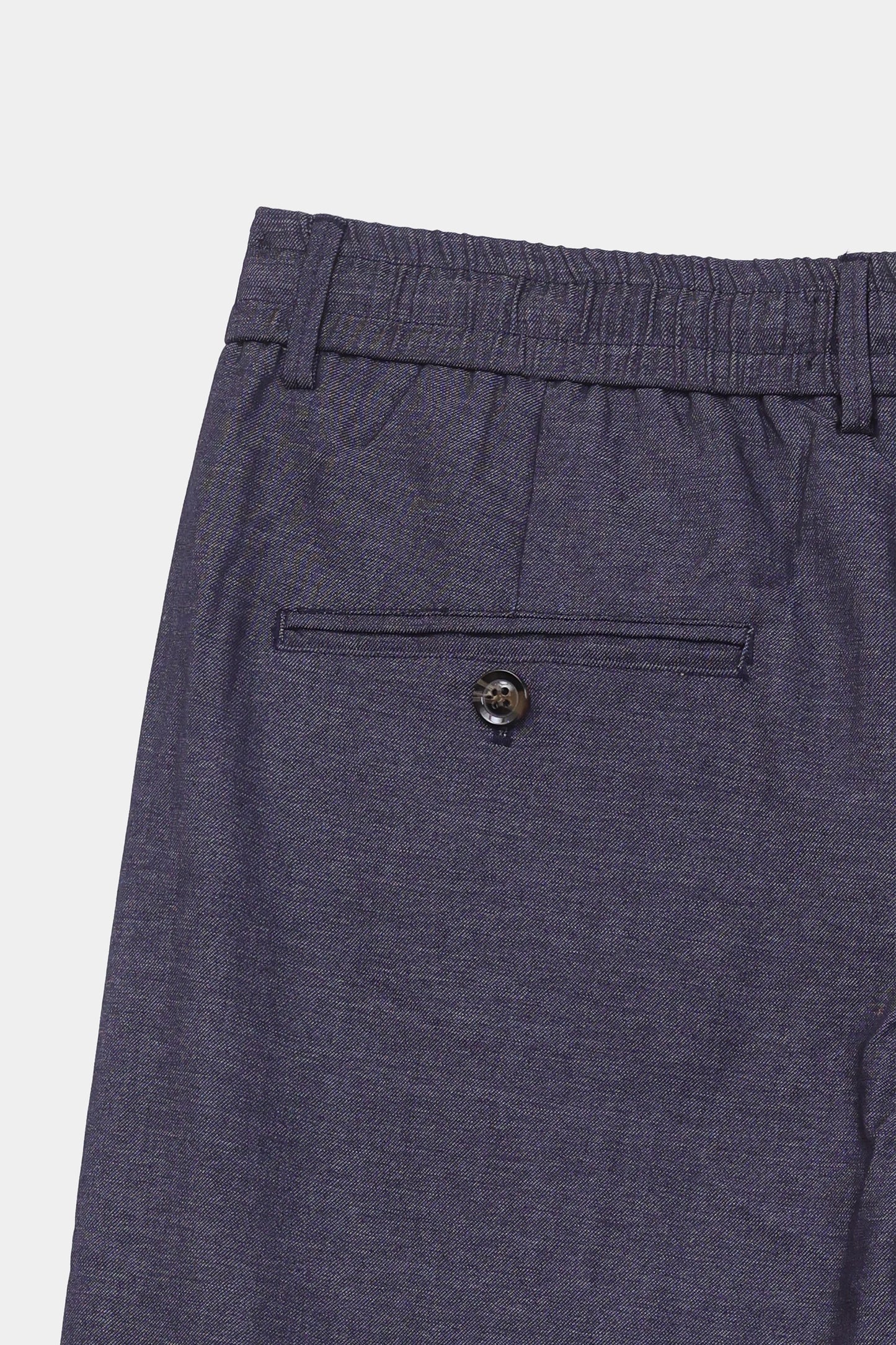 Mélange Straight Trousers