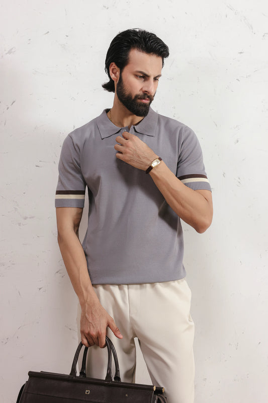 Viscose Knit Polo