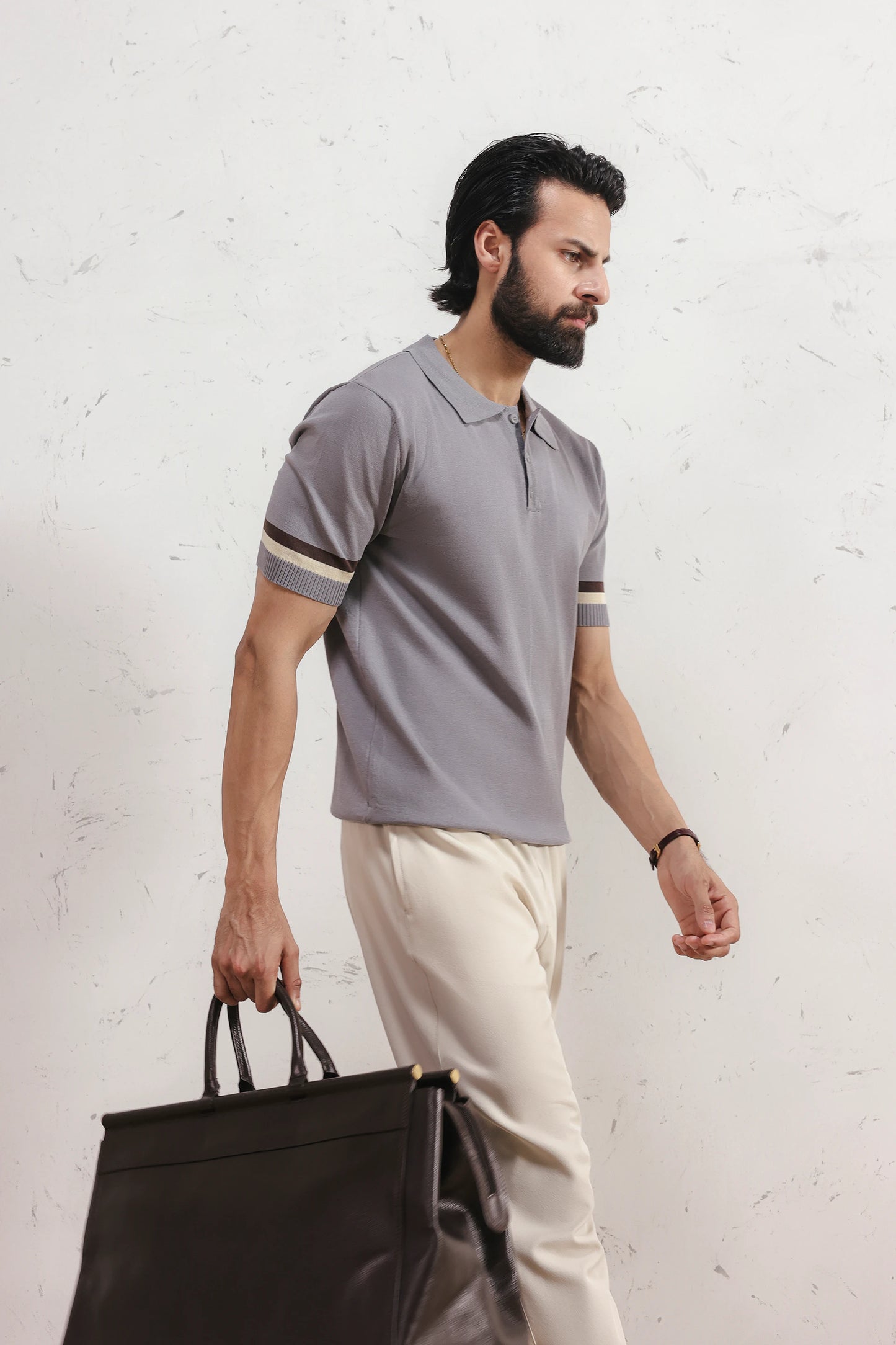 Viscose Knit Polo