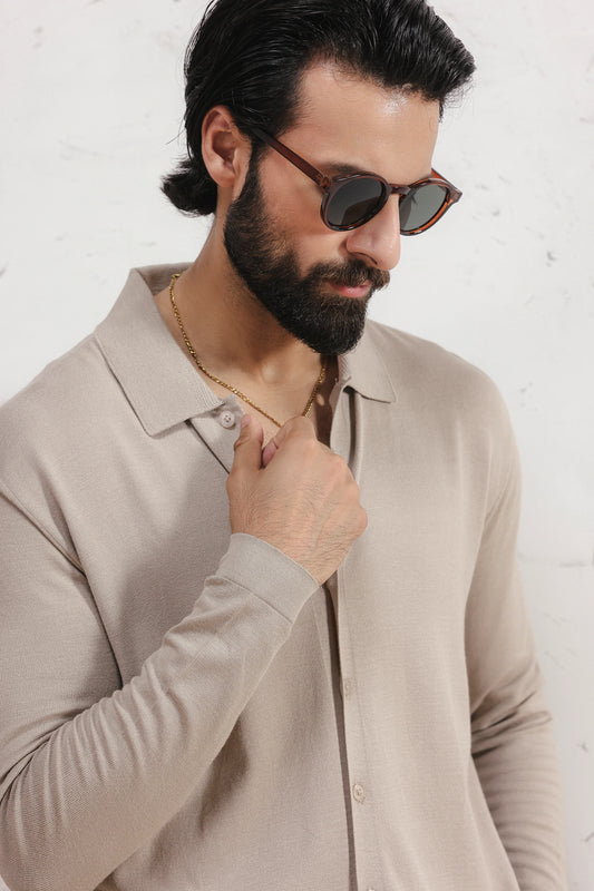 Button-Down Polo