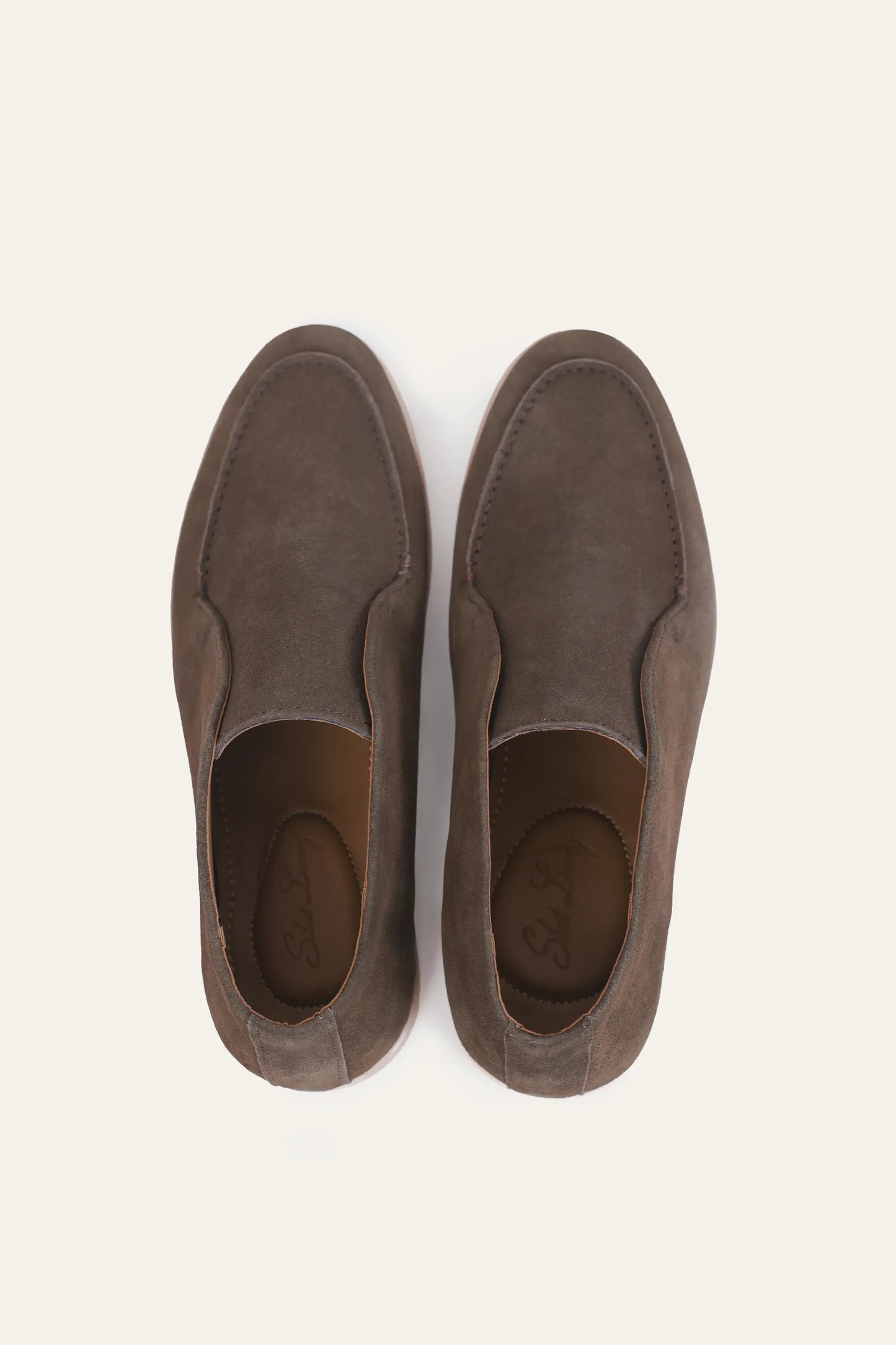 High-Top Suede Loafers