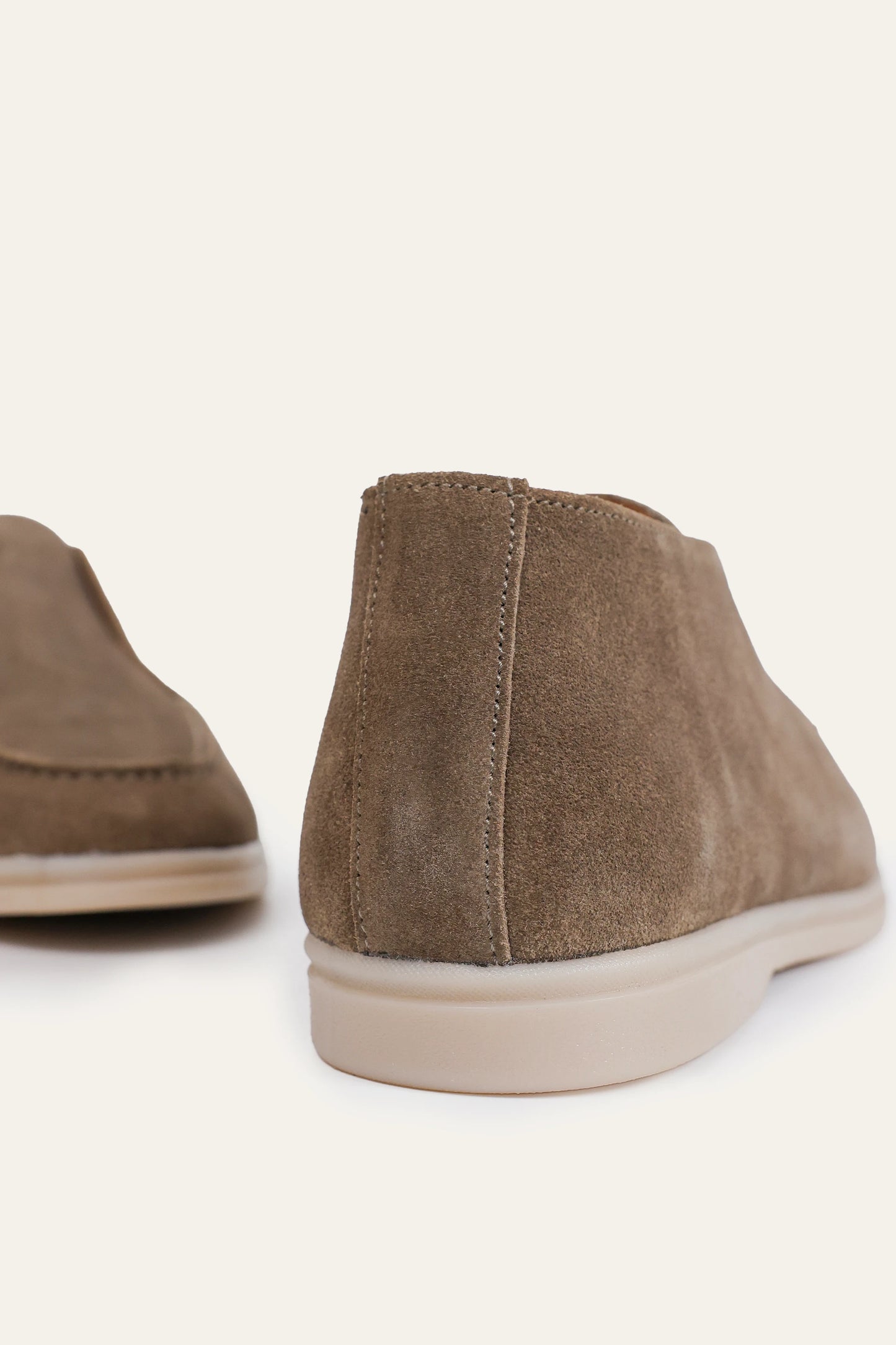 High-Top Suede Loafers