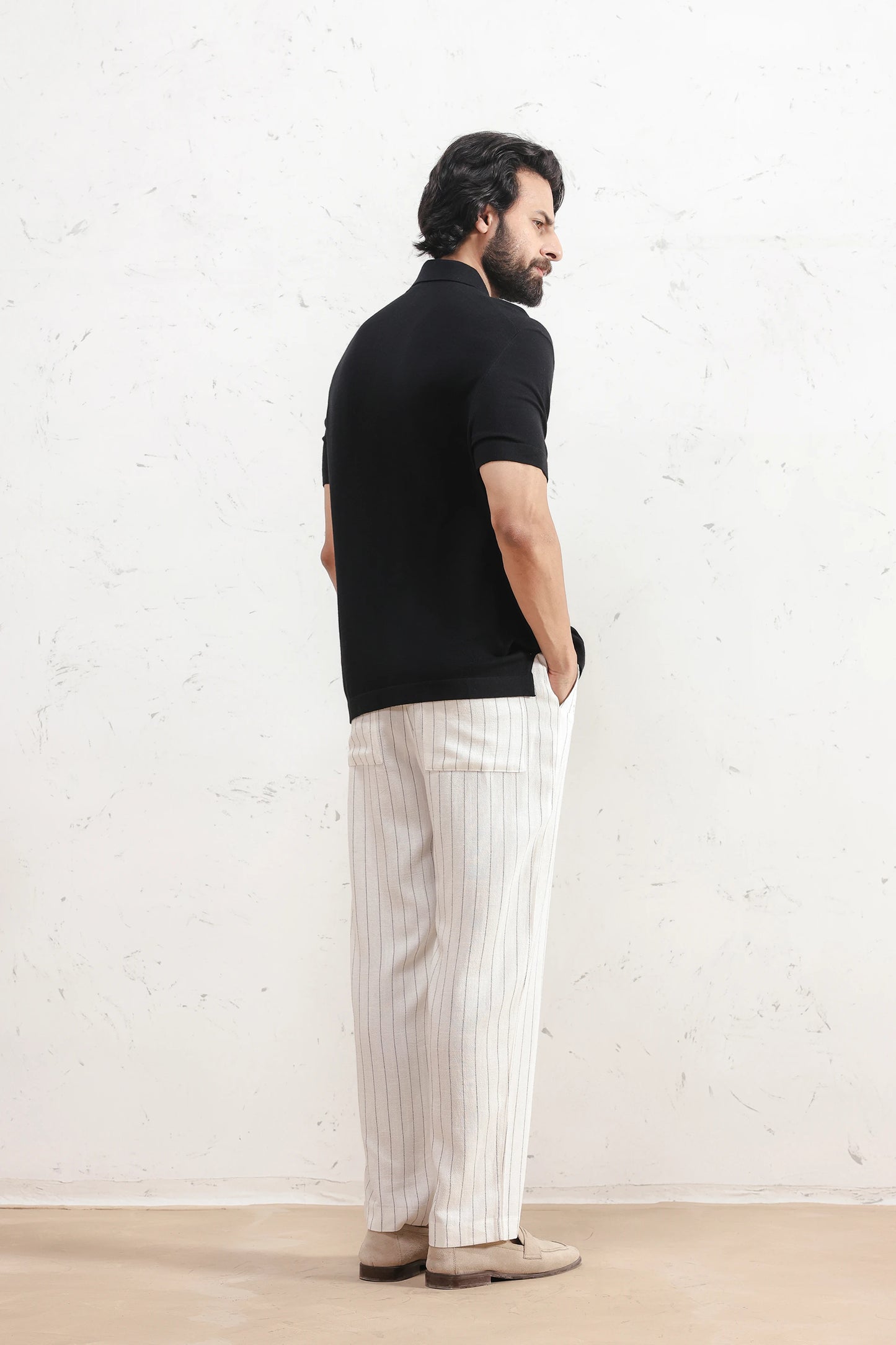Fine-Knit Sleek Shirt