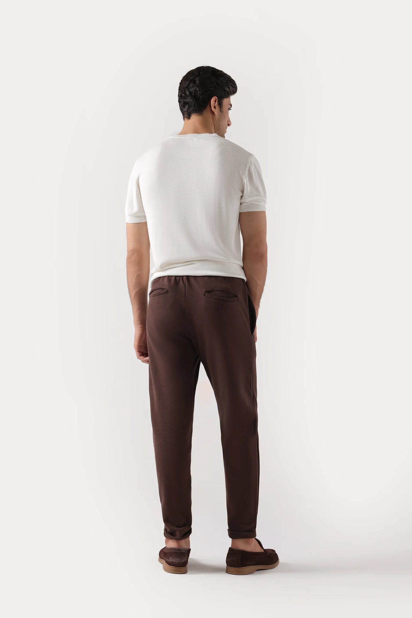 Pique Knit Trousers
