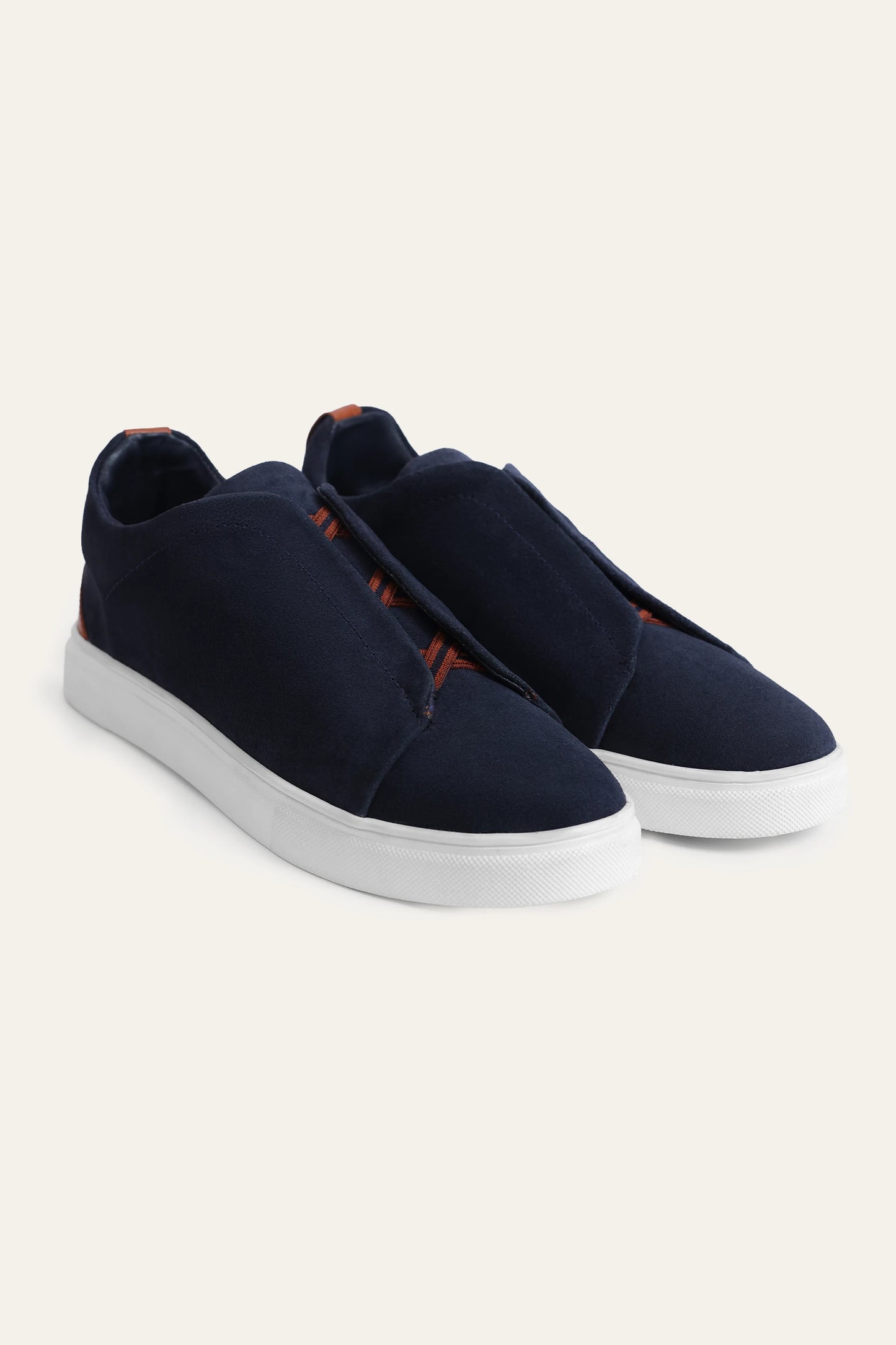 Suede Slip-On Sneakers