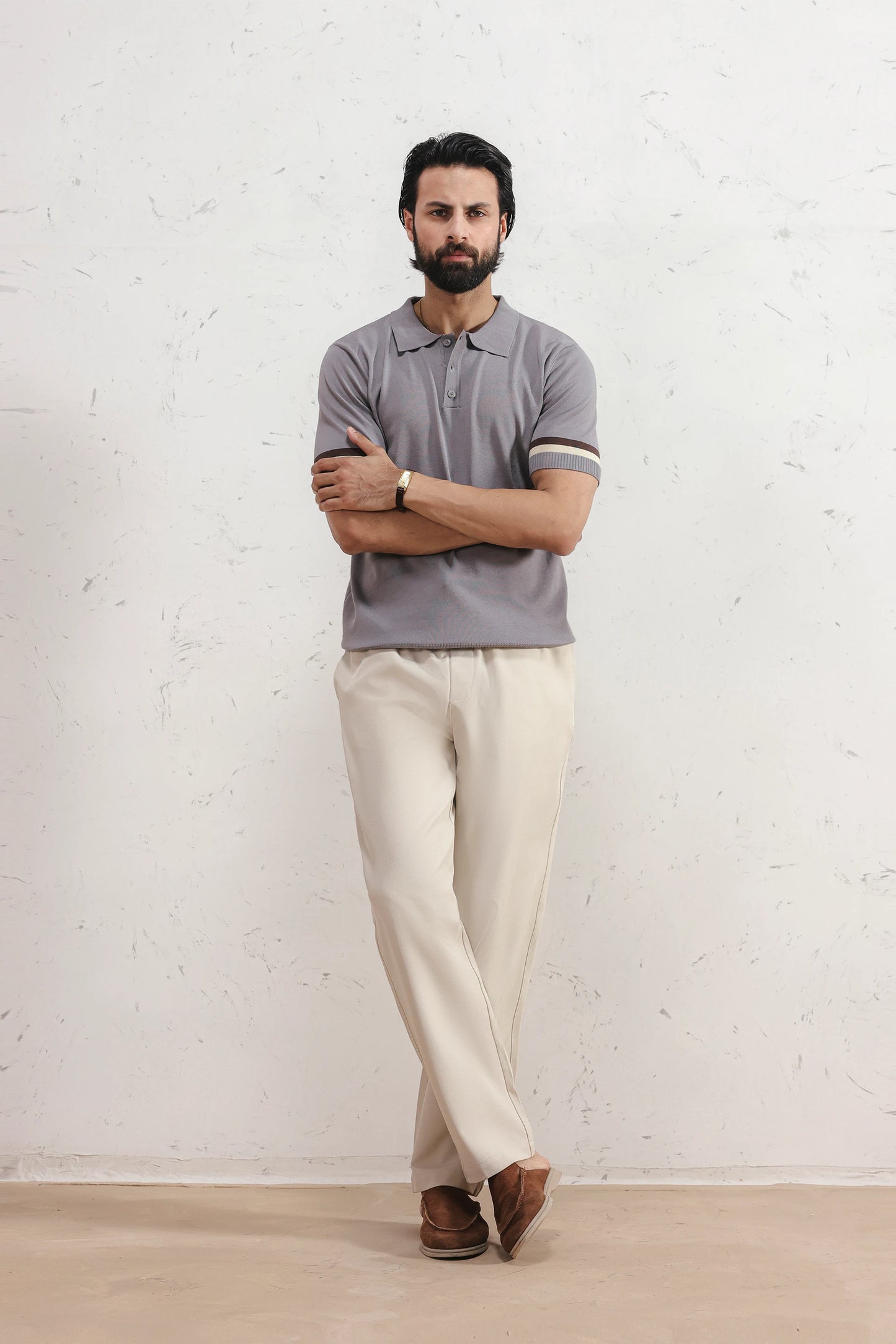 Viscose Knit Polo