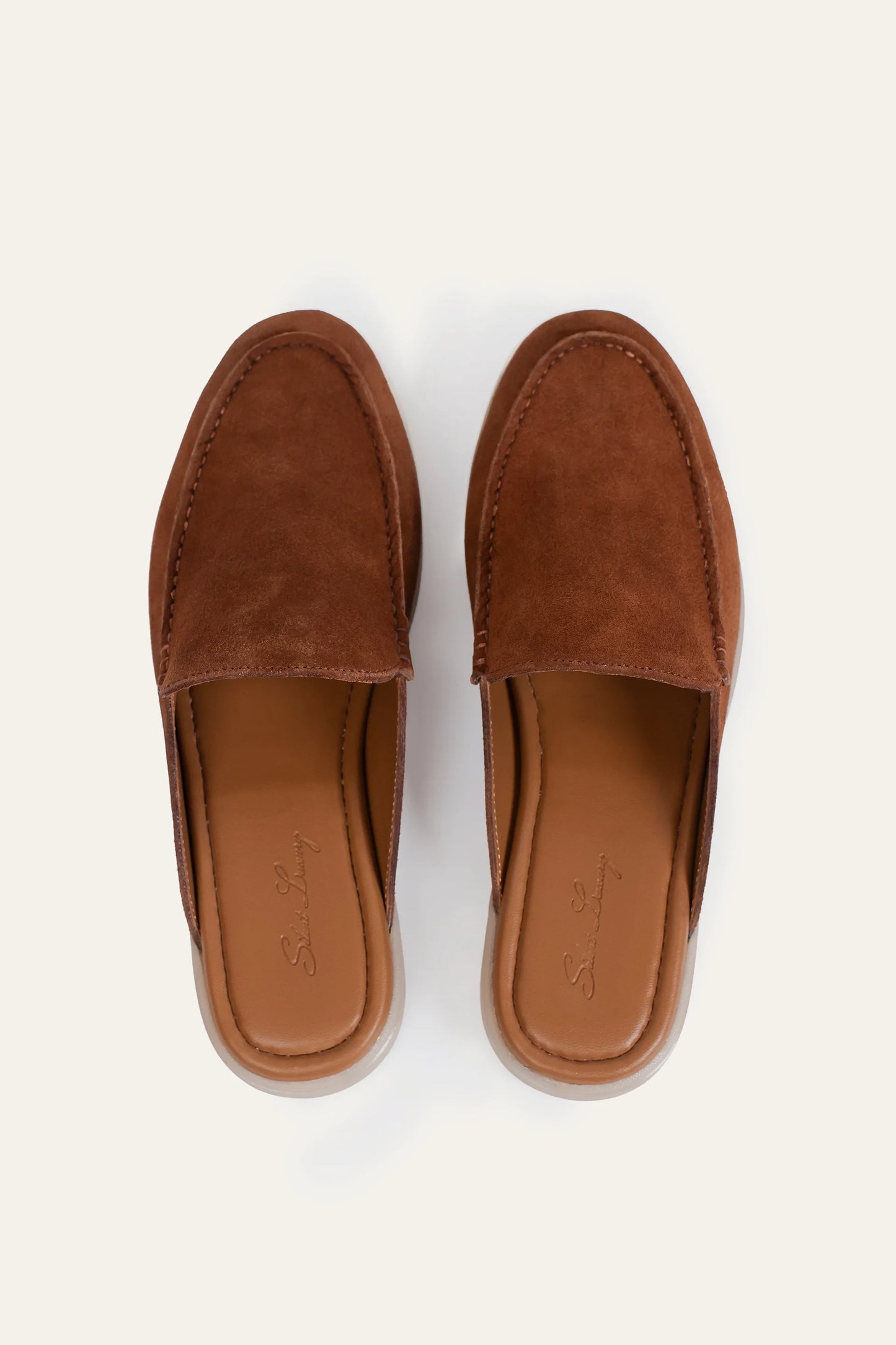 Suede Leather Mules