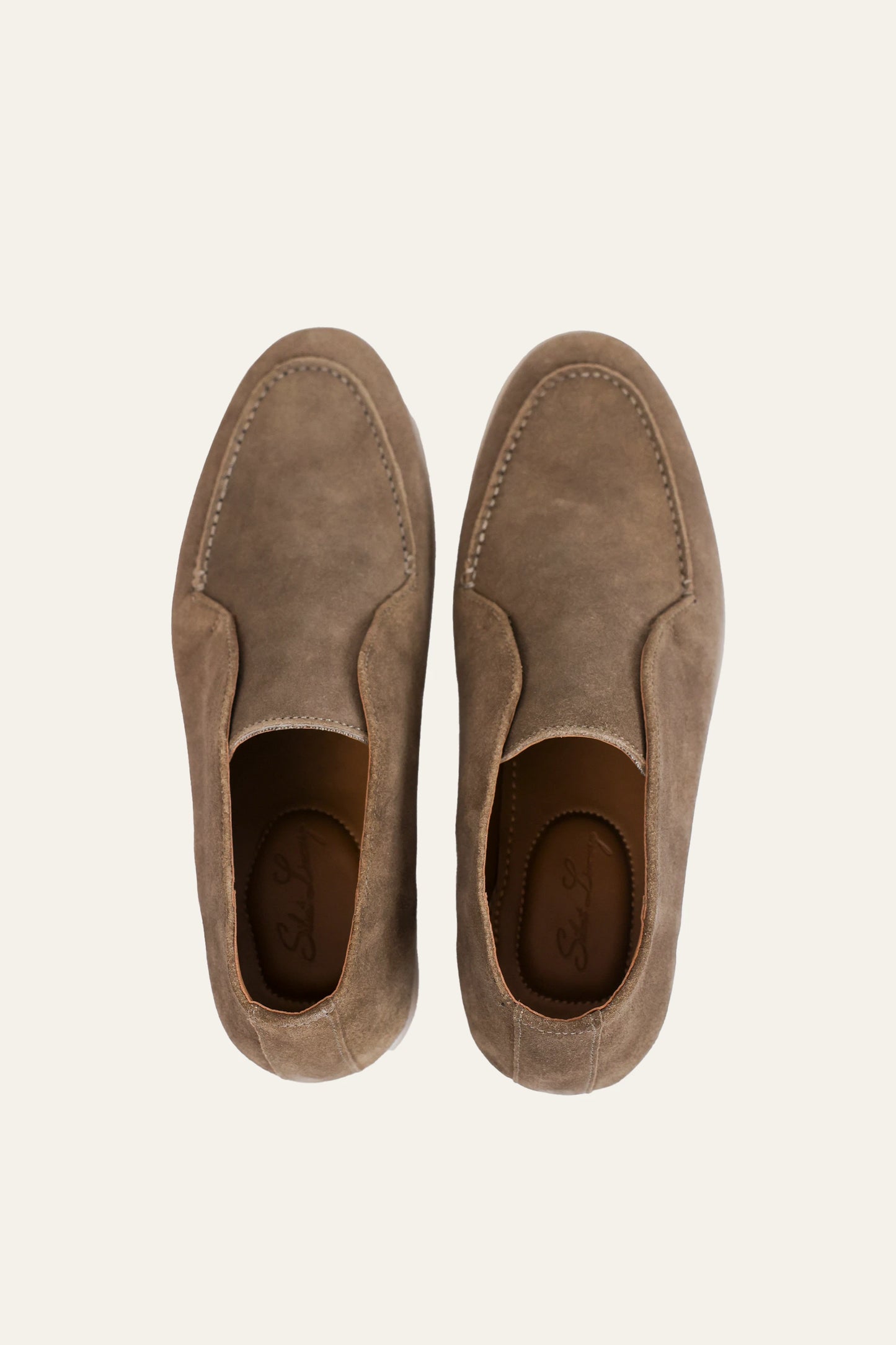 High-Top Suede Loafers