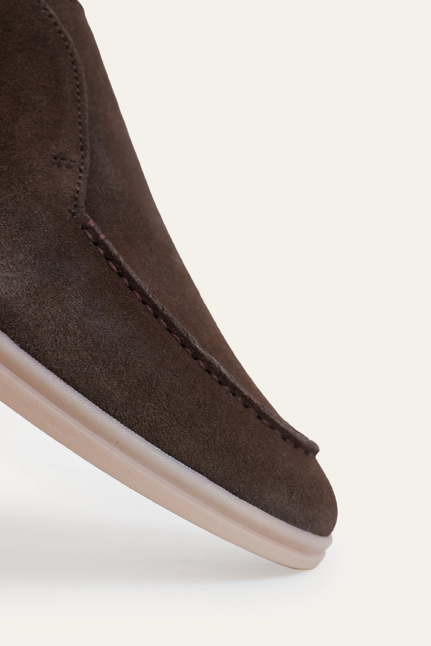 High-Top Suede Loafers