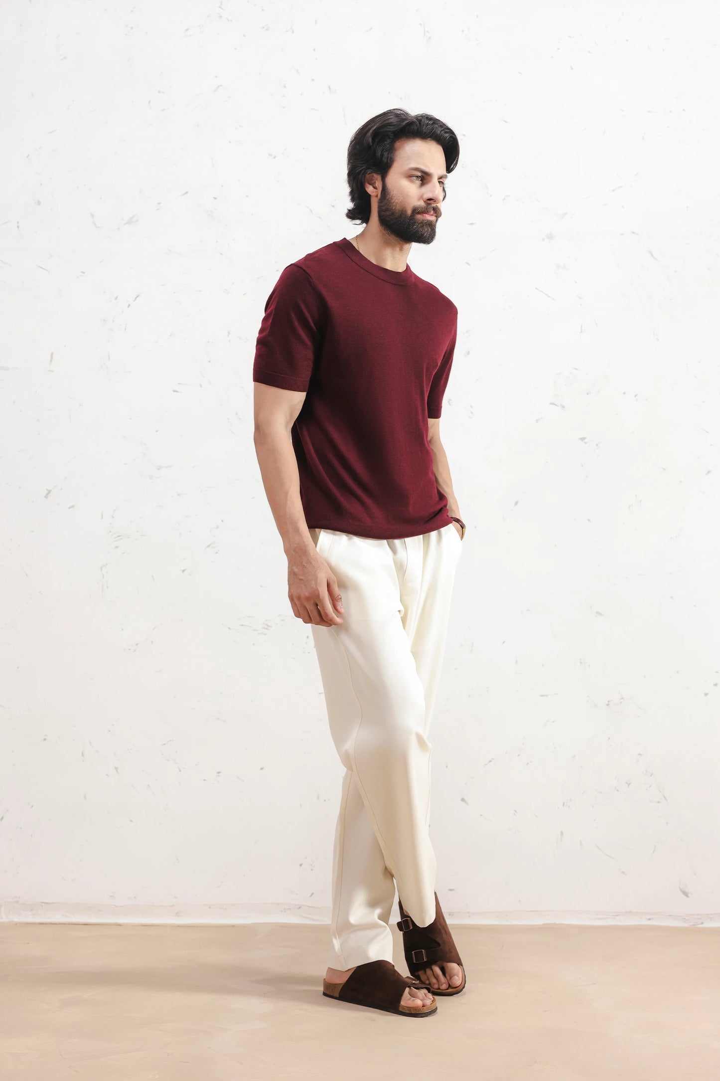 Fine Knit T-Shirt