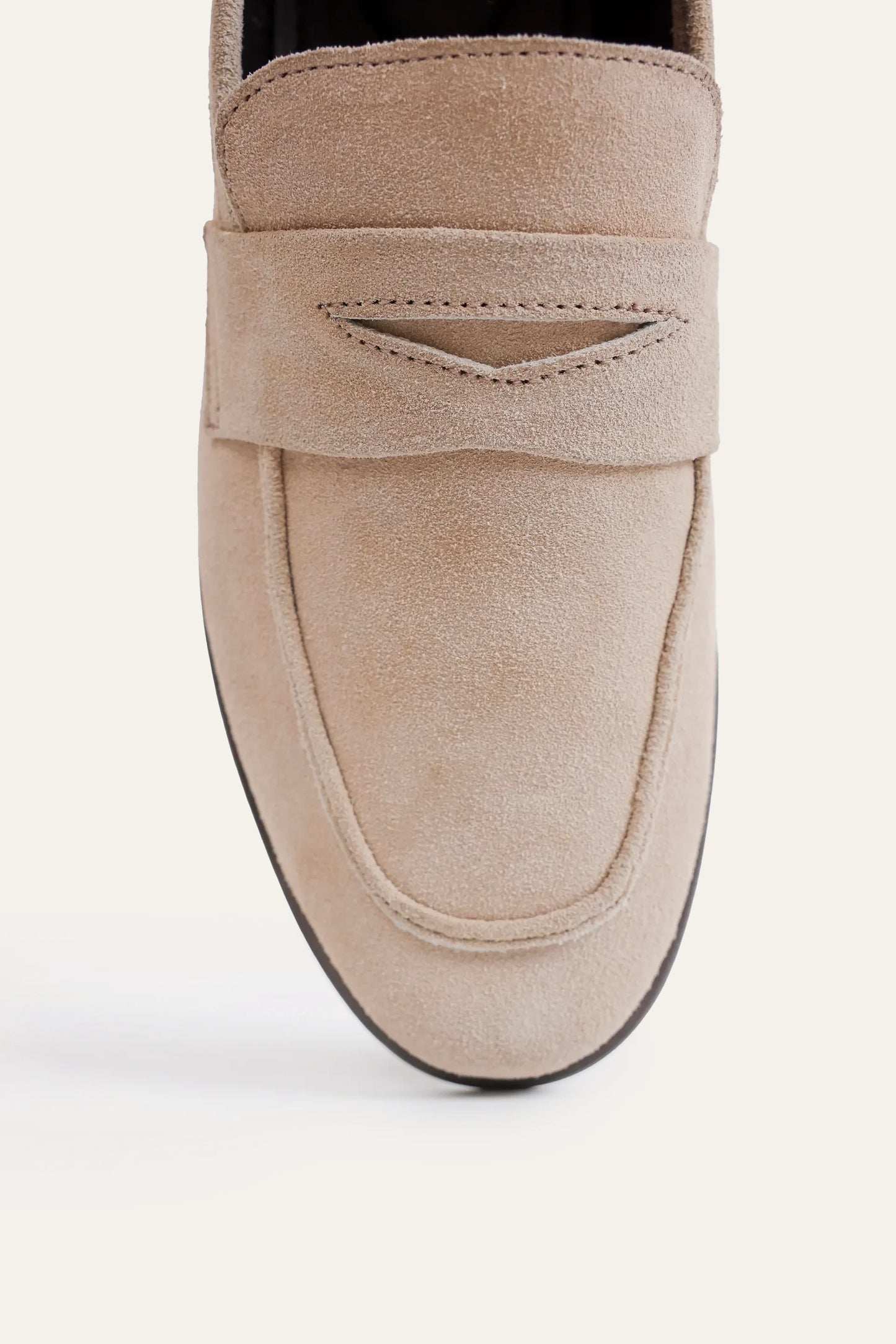 Suede Penny Loafers