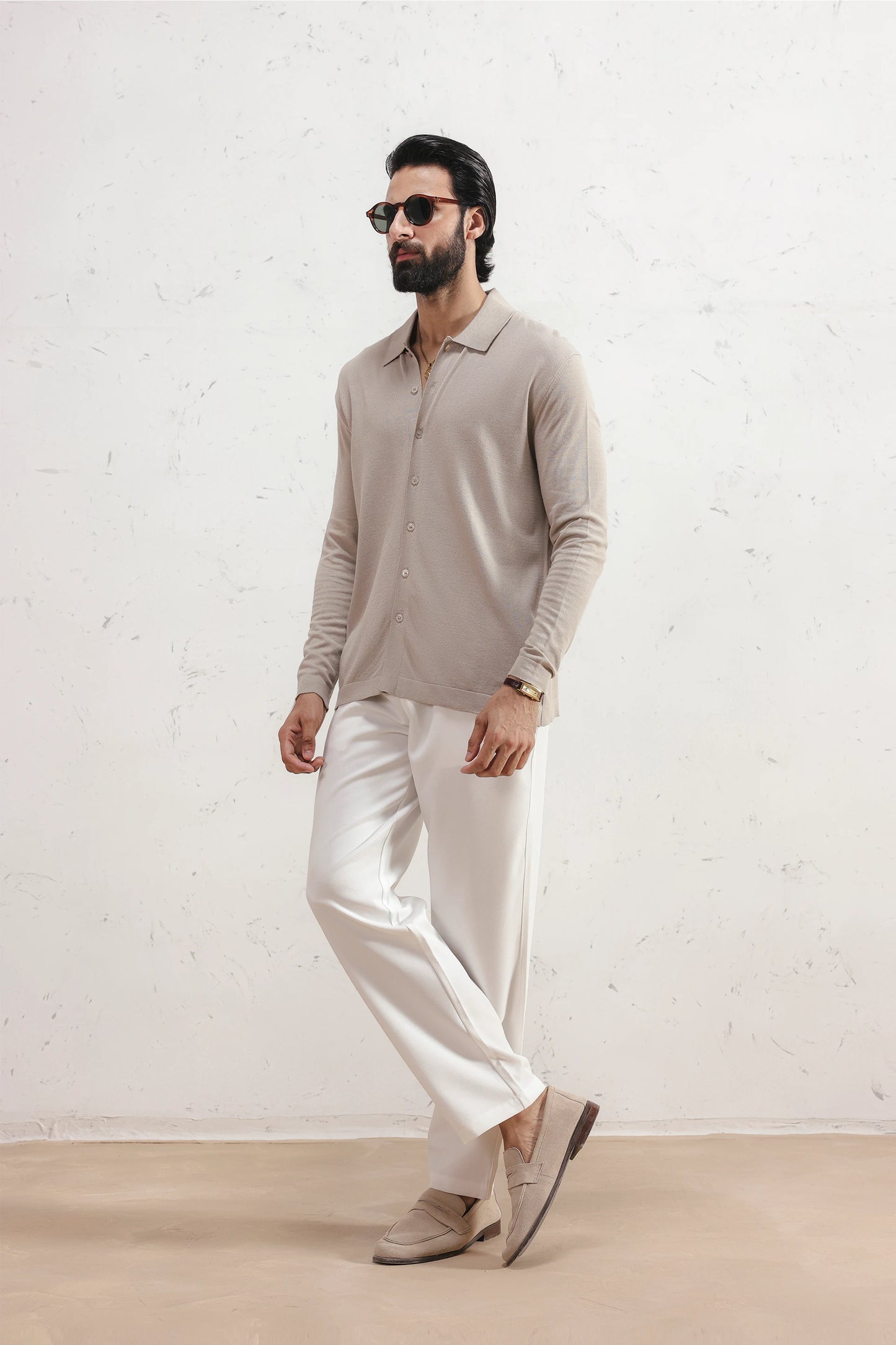 Button-Down Polo
