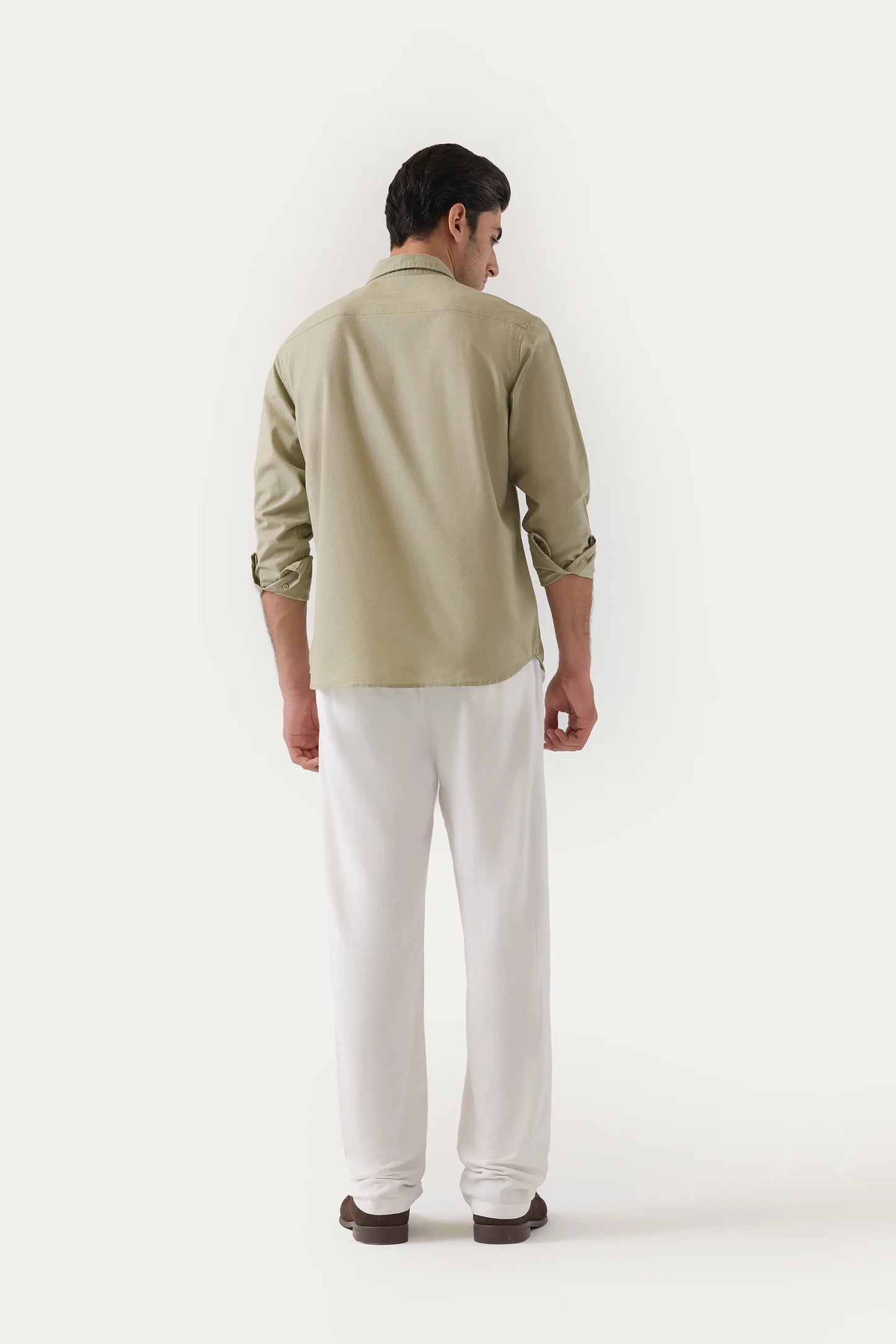Tailored Fit Linen Shirt