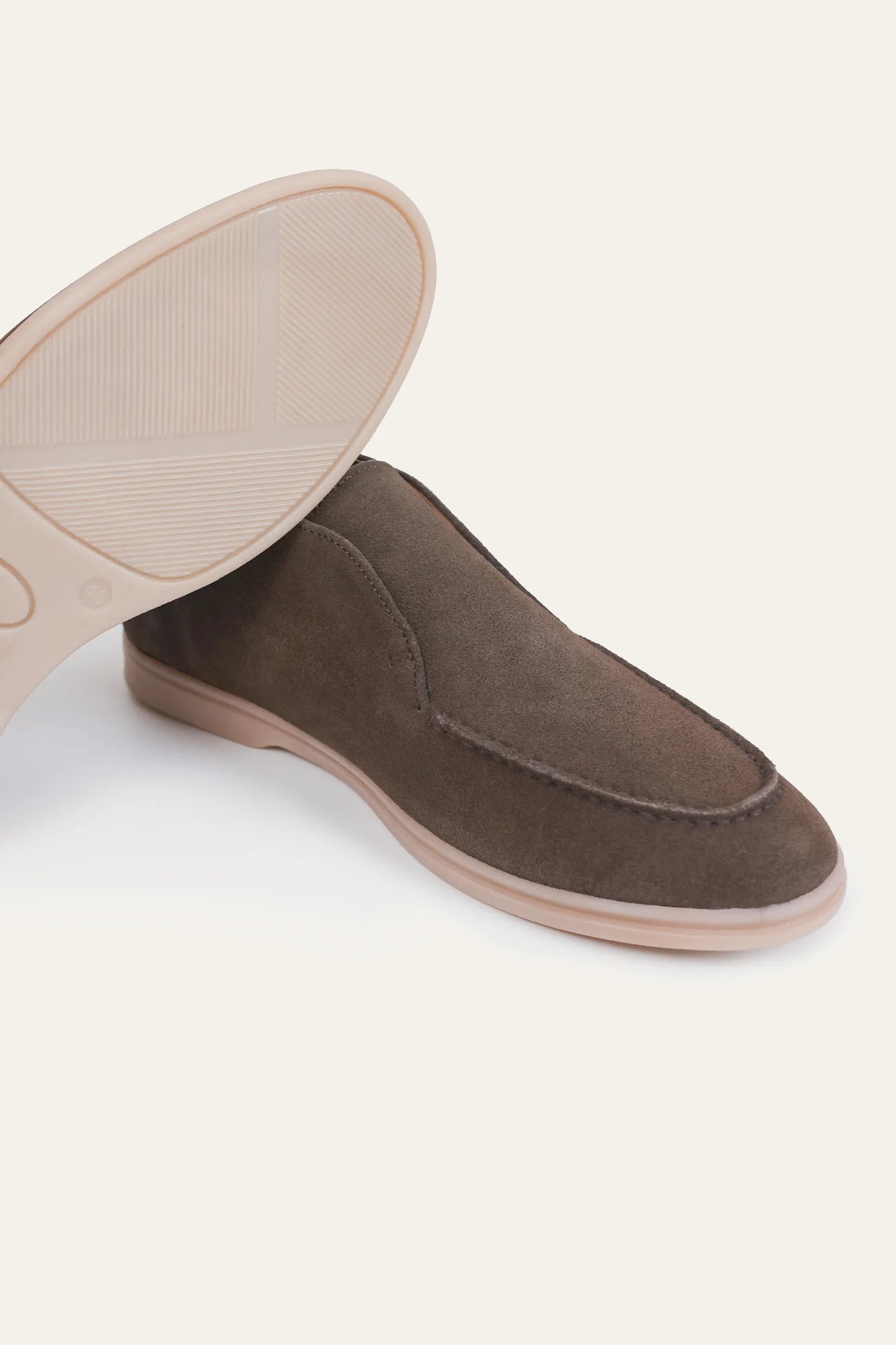 High-Top Suede Loafers