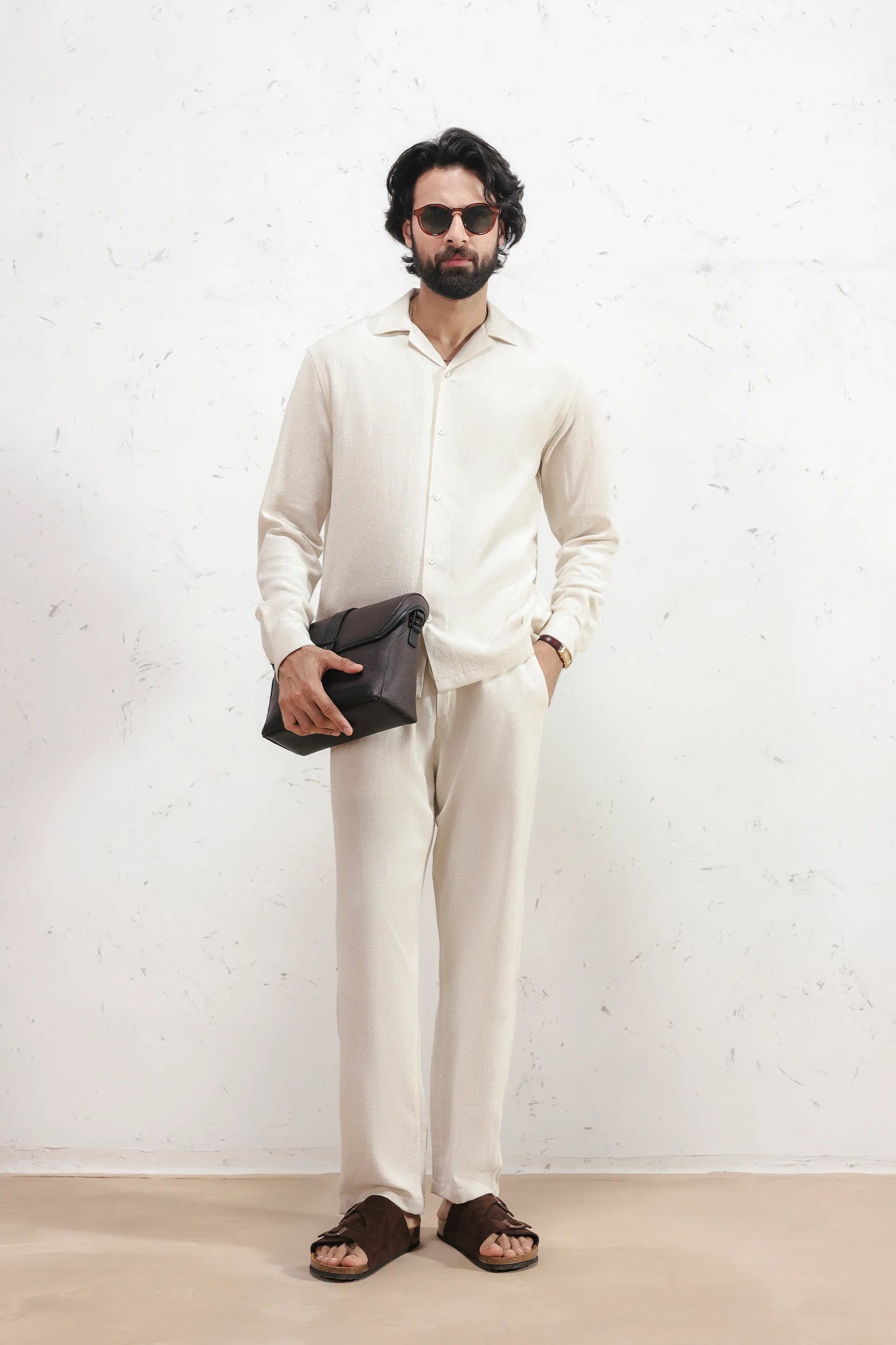 Ivory Linen Co-Ord Set