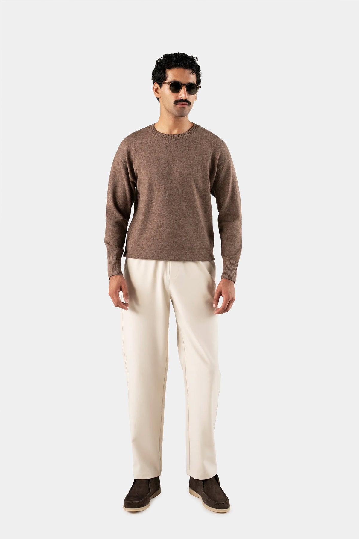 Cocoa Spun Knit Sweater