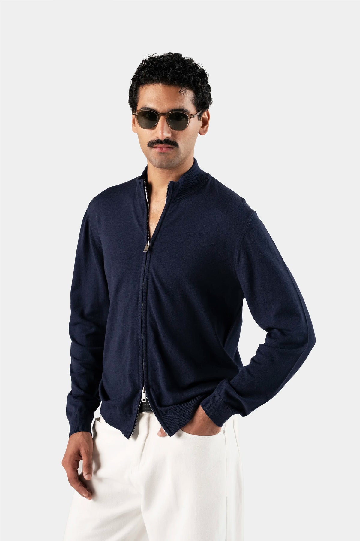 Nocturne Zip Cardigan