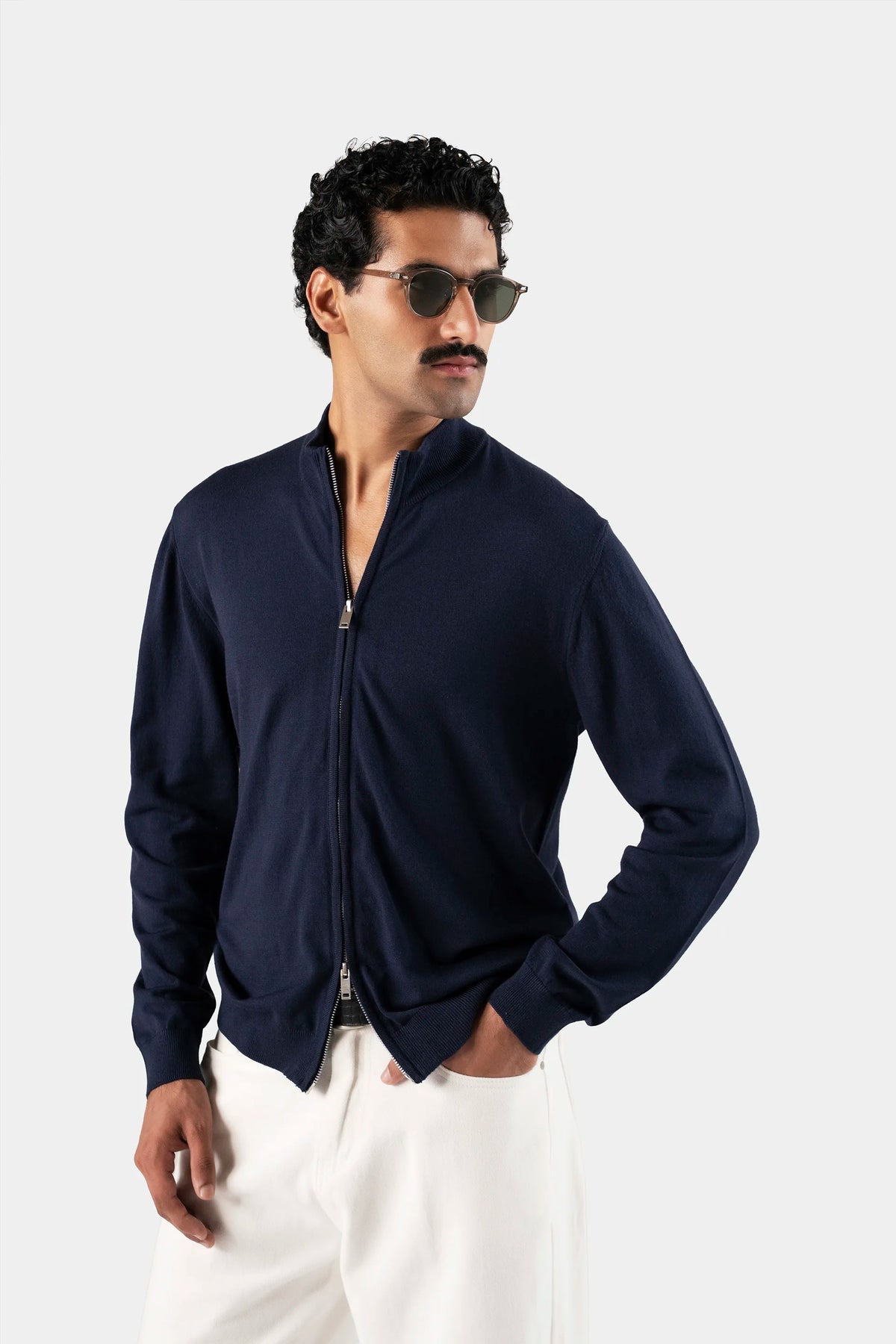 Nocturne Zip Cardigan