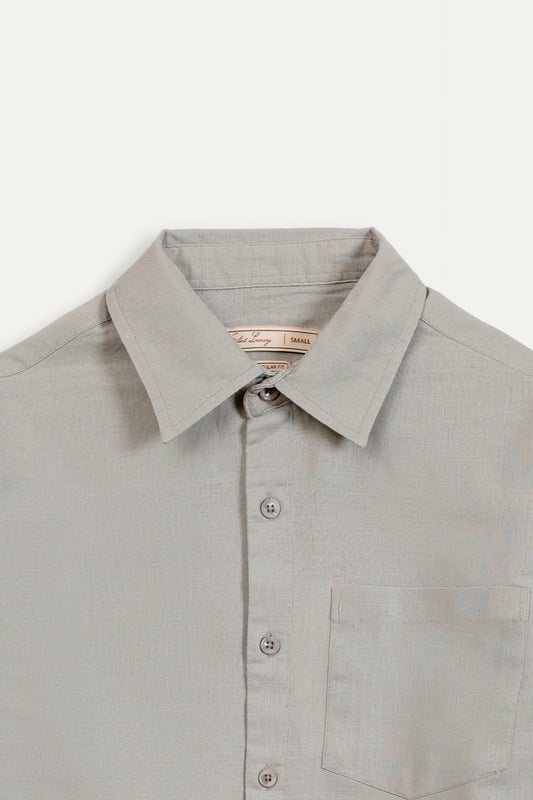 Tailored Fit Linen Shirt