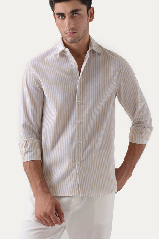 Pink Pinstripe Shirt