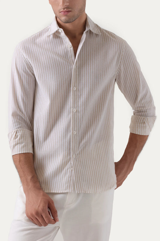 Pink Pinstripe Shirt