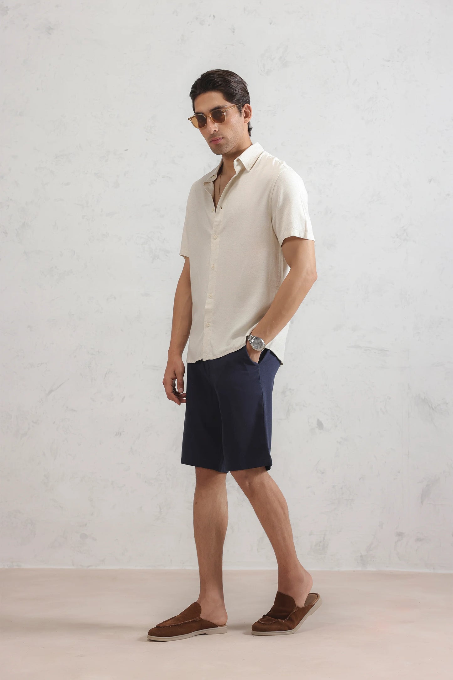 Shortsleeve Linen Shirt