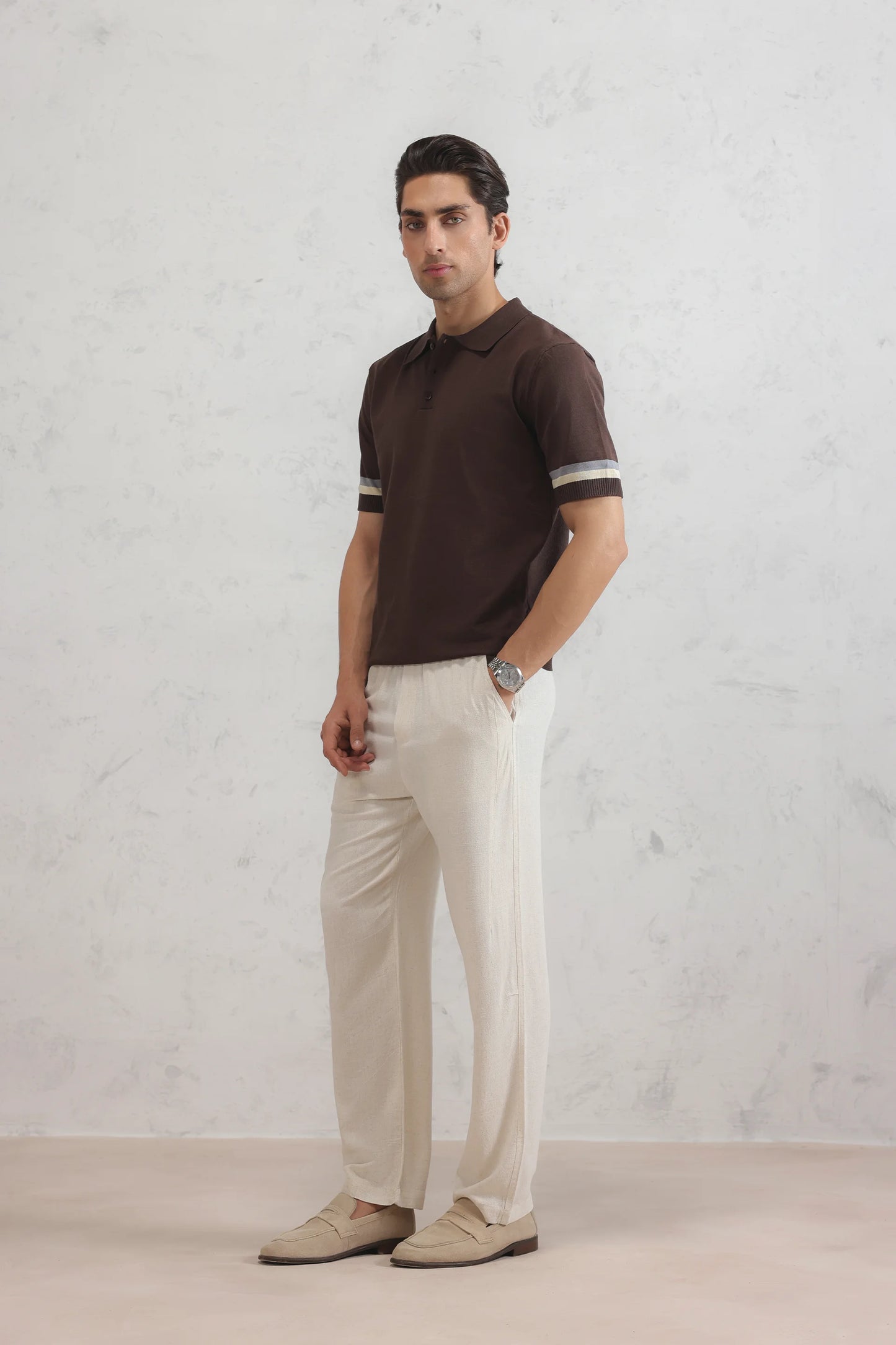 Viscose Knit Polo