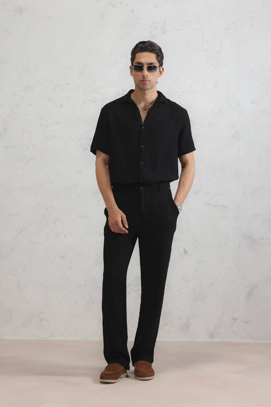 Resort Collar Muslin Shirt
