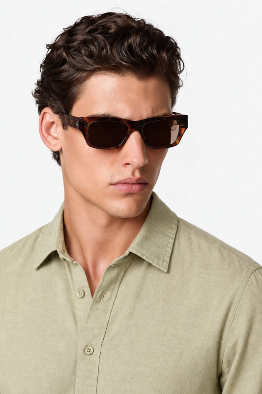 Tailored Fit Linen Shirt