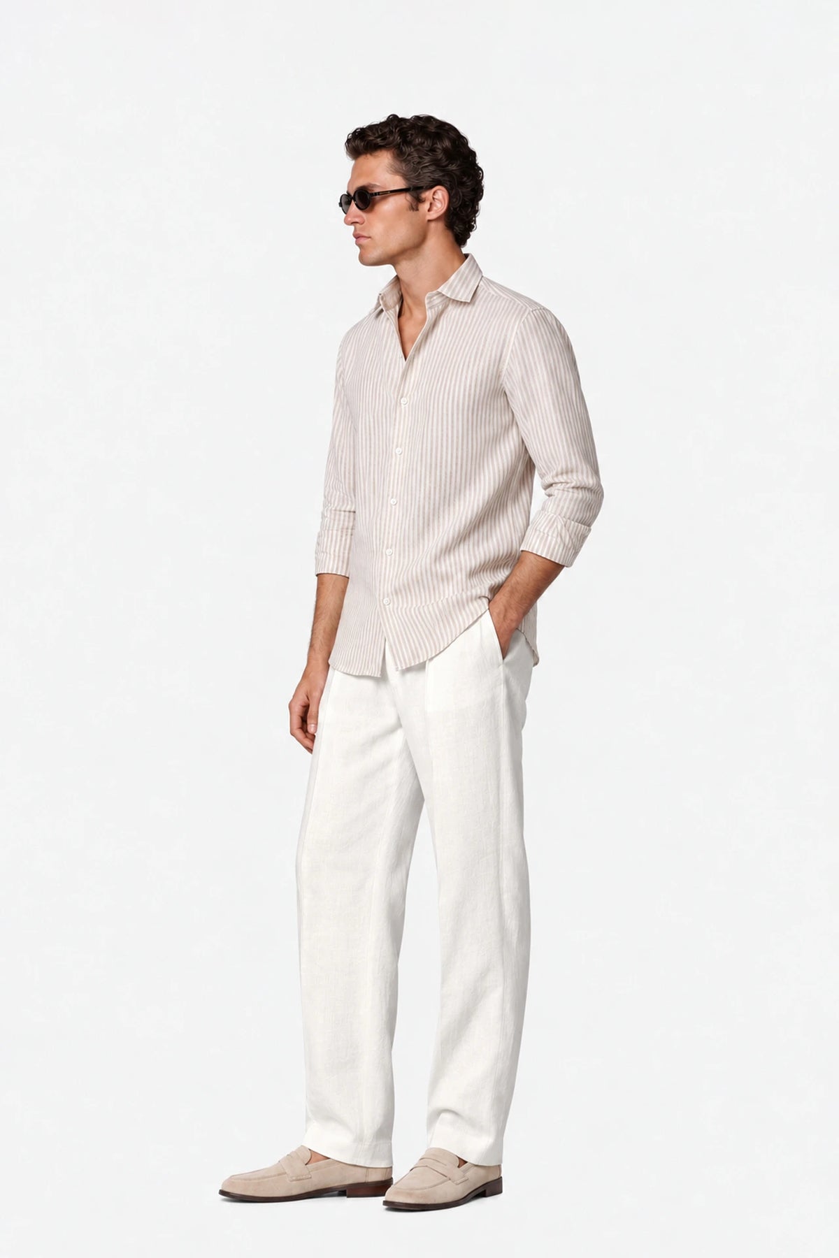 Pink Pinstripe Shirt