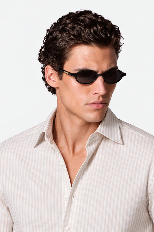 Pink Pinstripe Shirt
