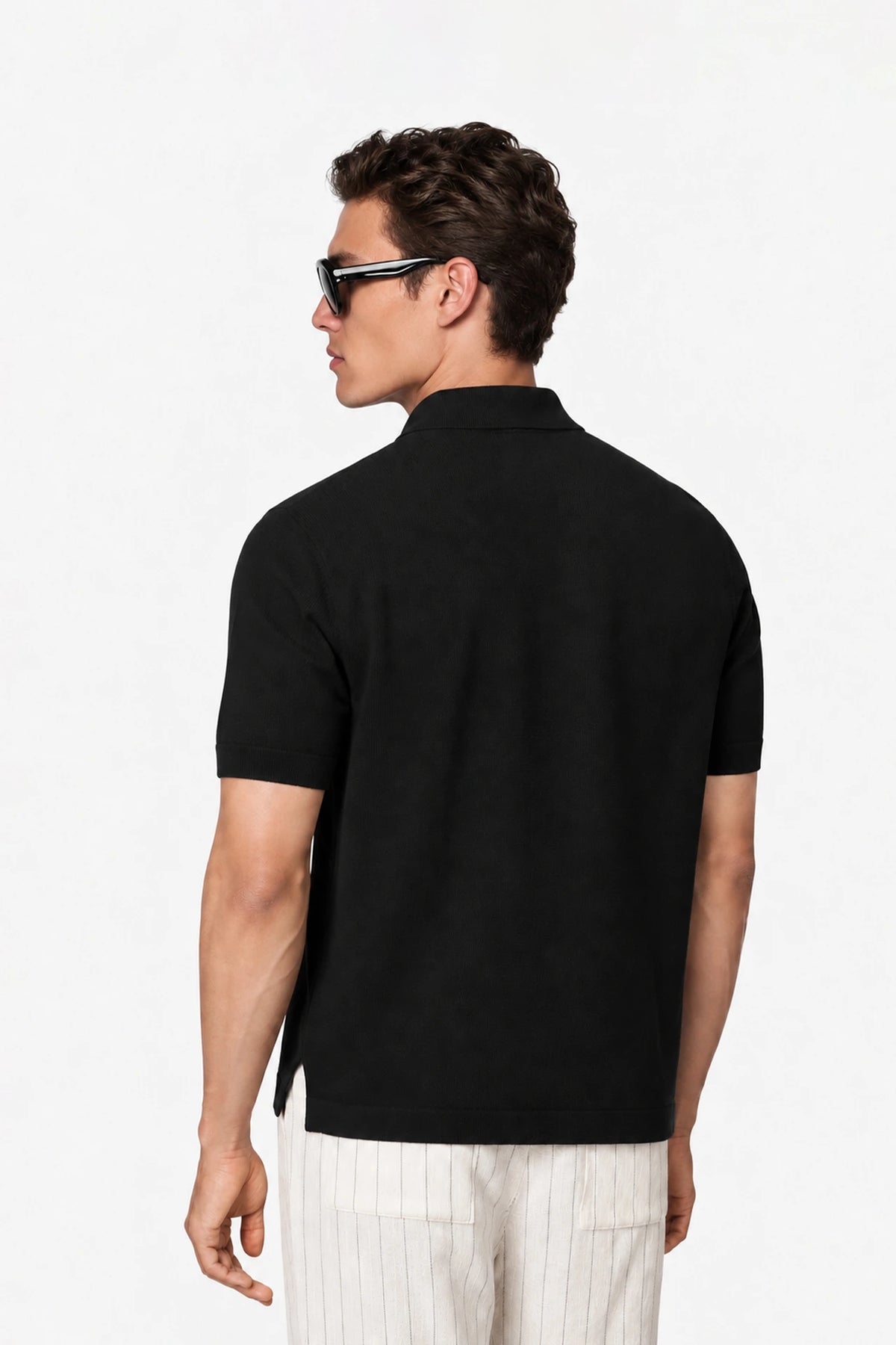 Fine-Knit Sleek Shirt