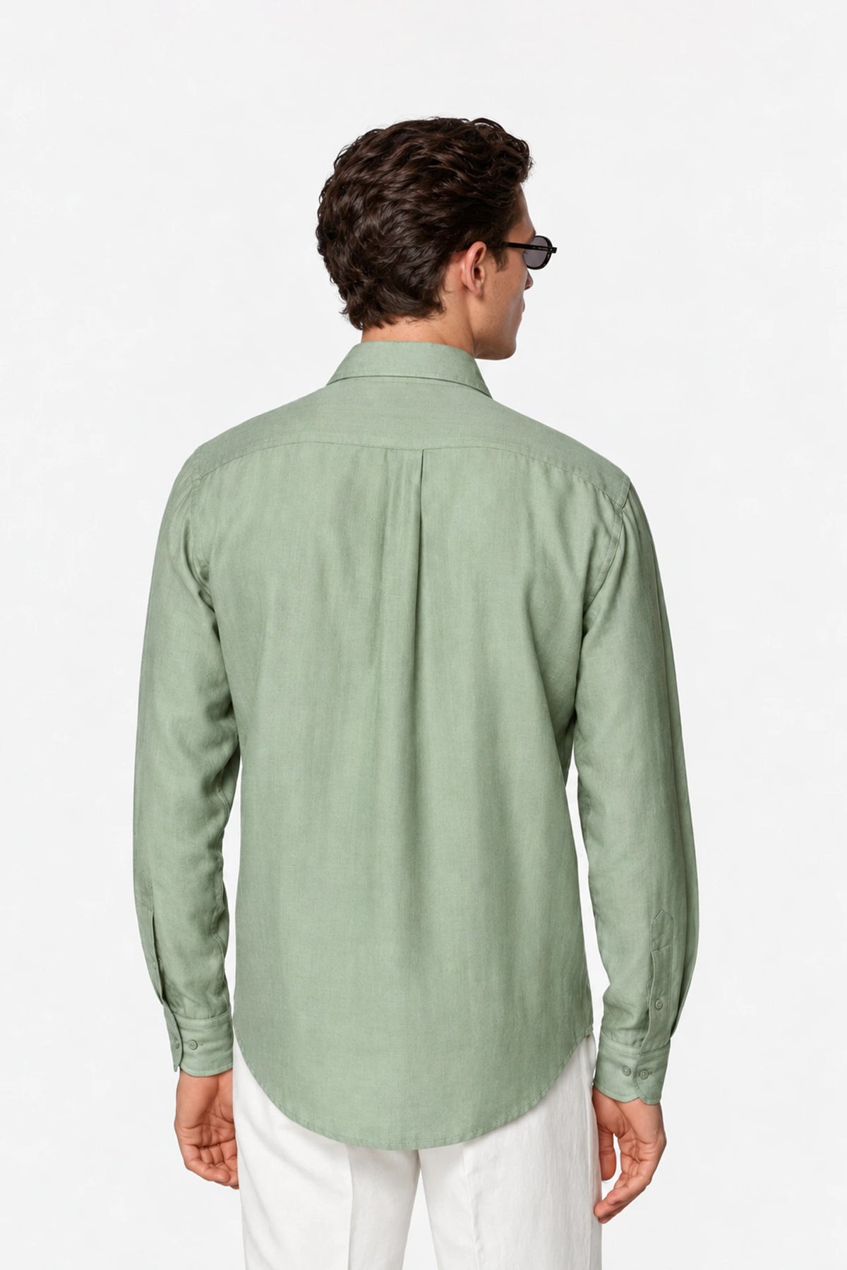 Tailored Fit Linen Shirt