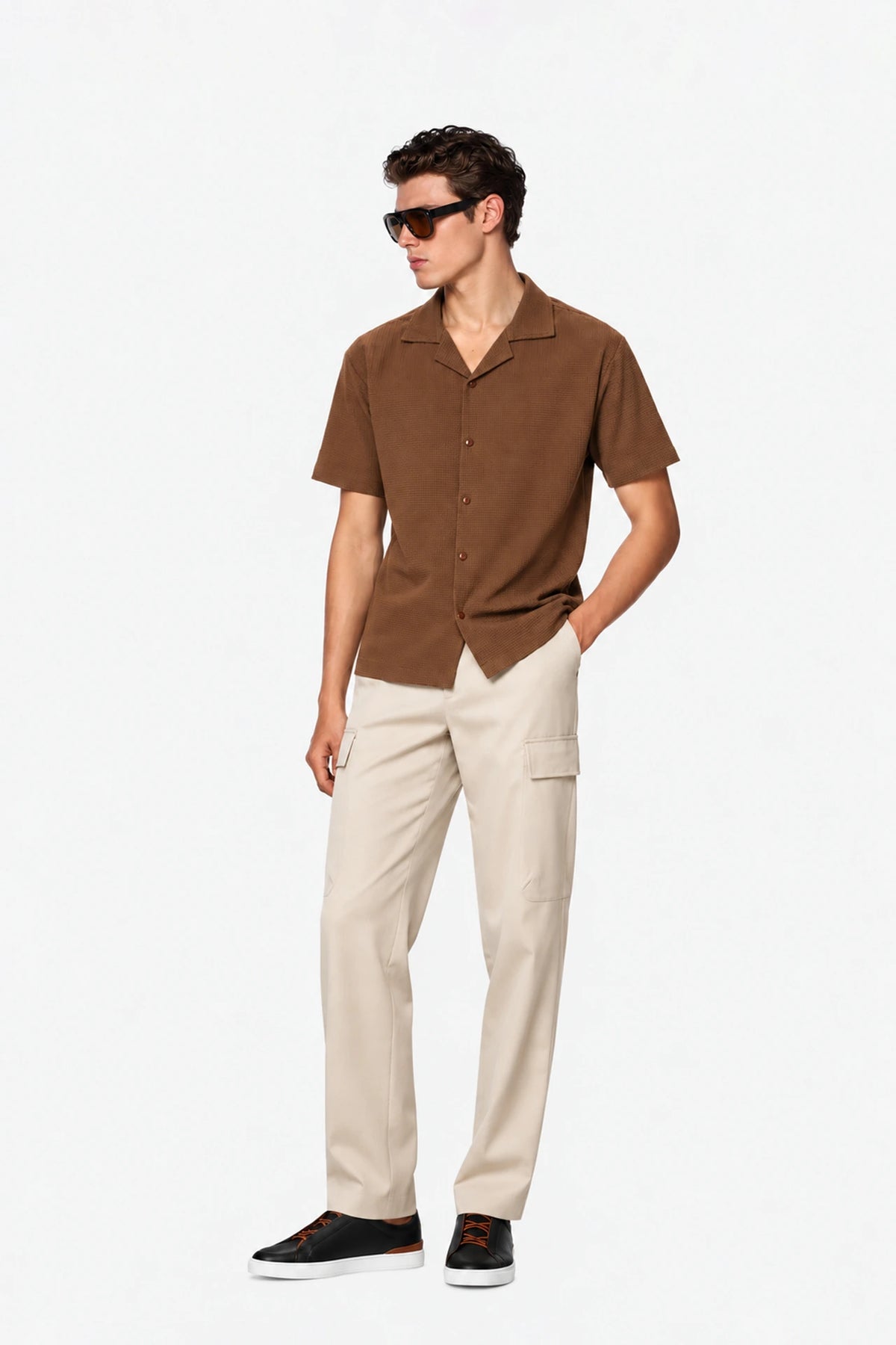 Waffle Knit Shirt