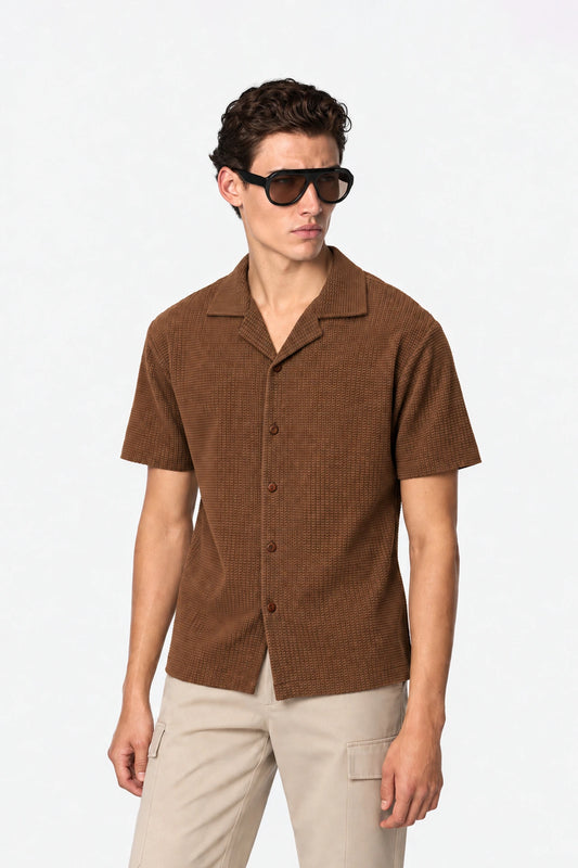 Waffle Knit Shirt