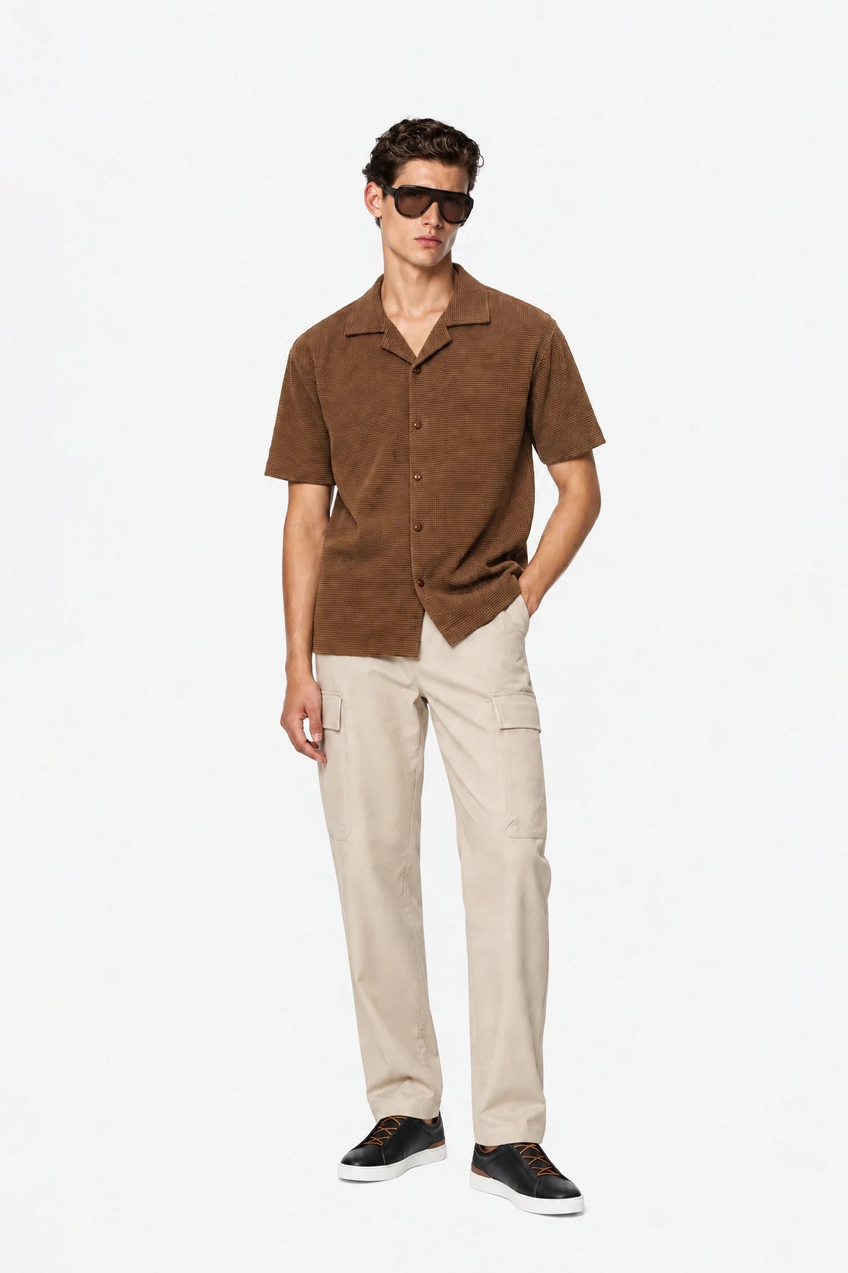 Waffle Knit Shirt